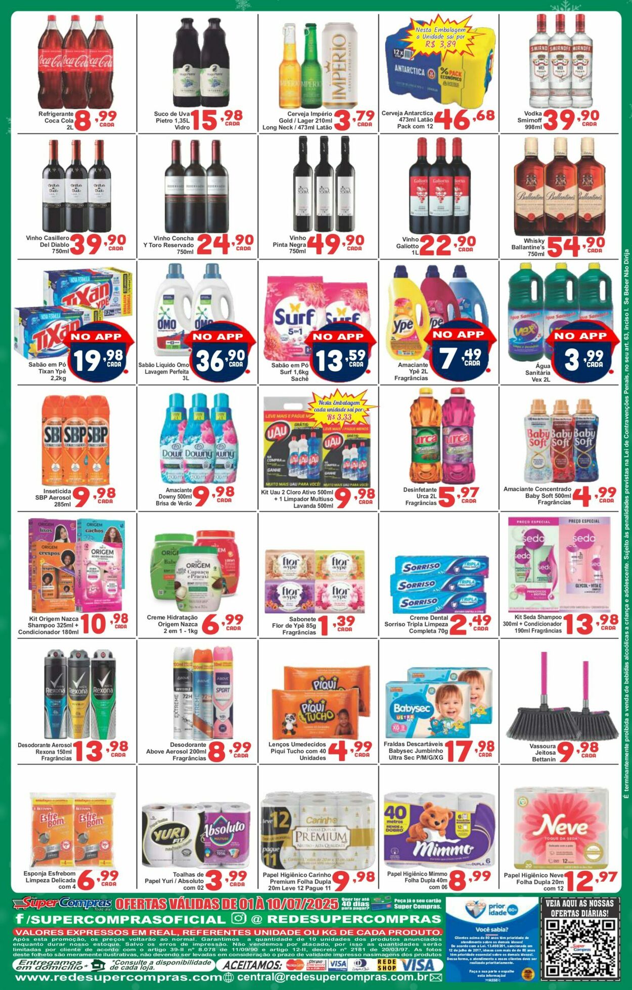 Folheto Super Compras 01.07.2025 - 15.07.2025