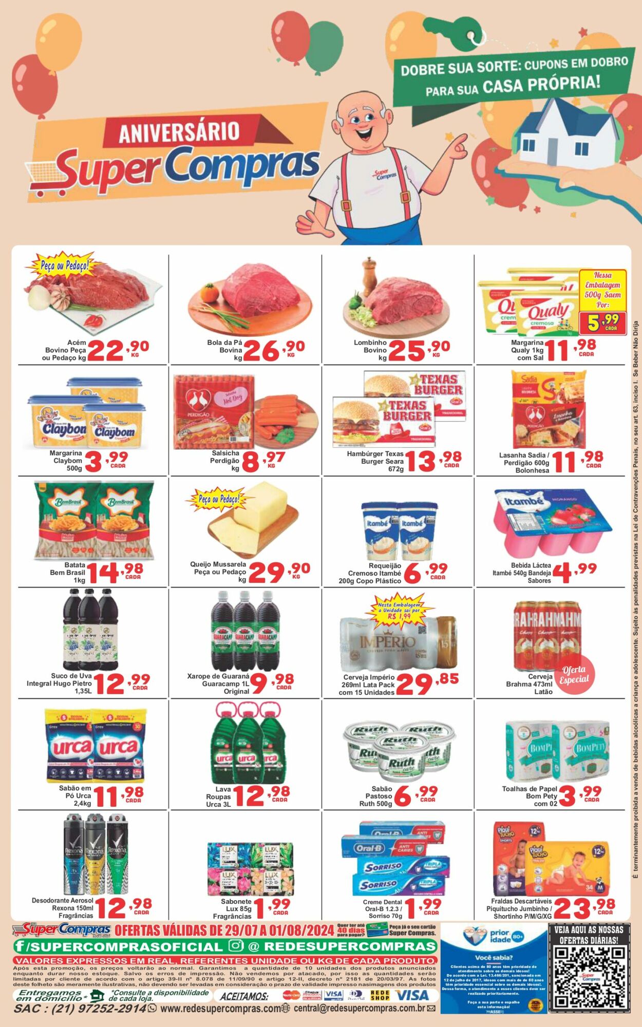 Folheto Super Compras 29.07.2024 - 02.08.2024