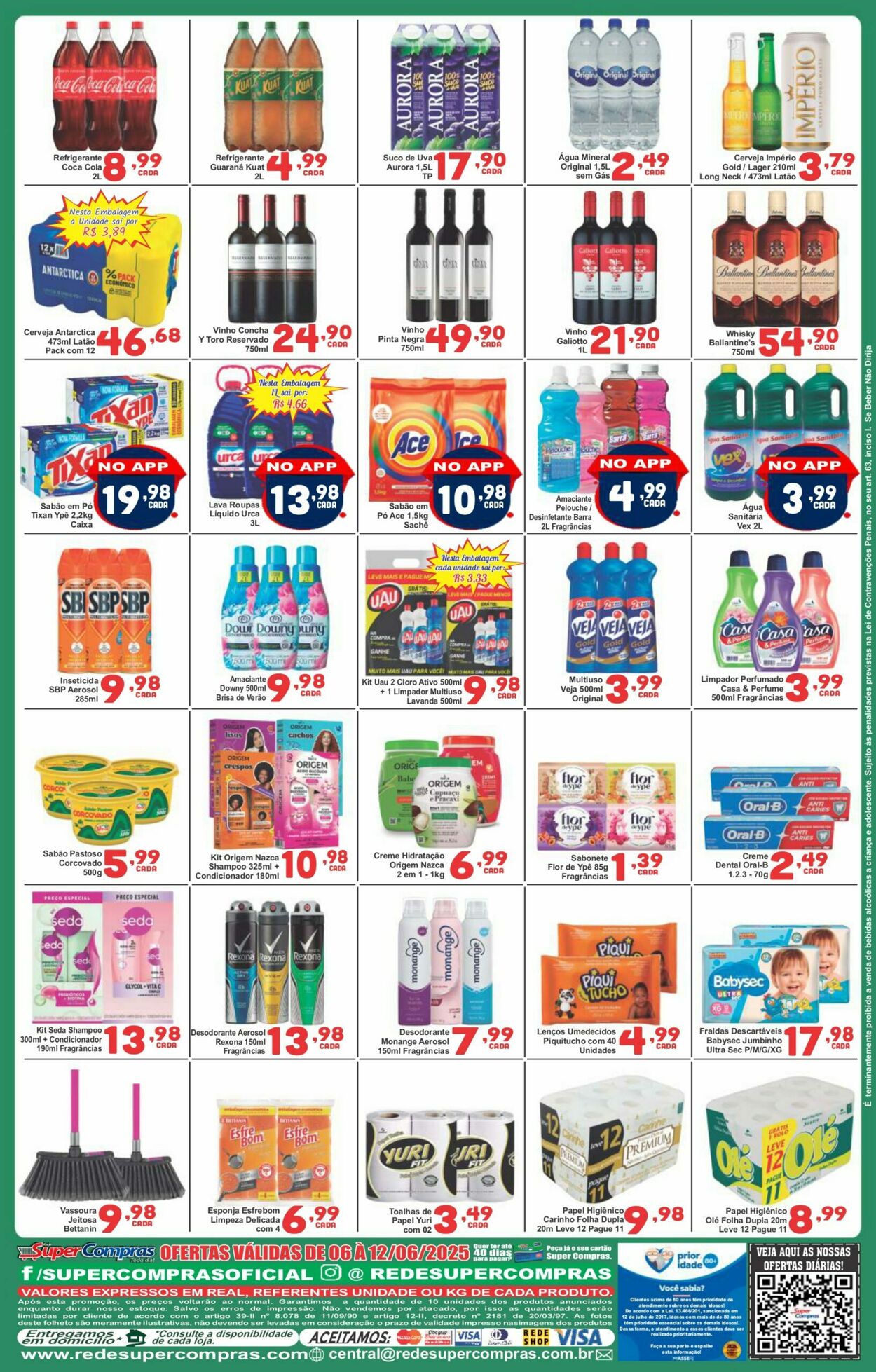 Folheto Super Compras 09.06.2025 - 23.06.2025