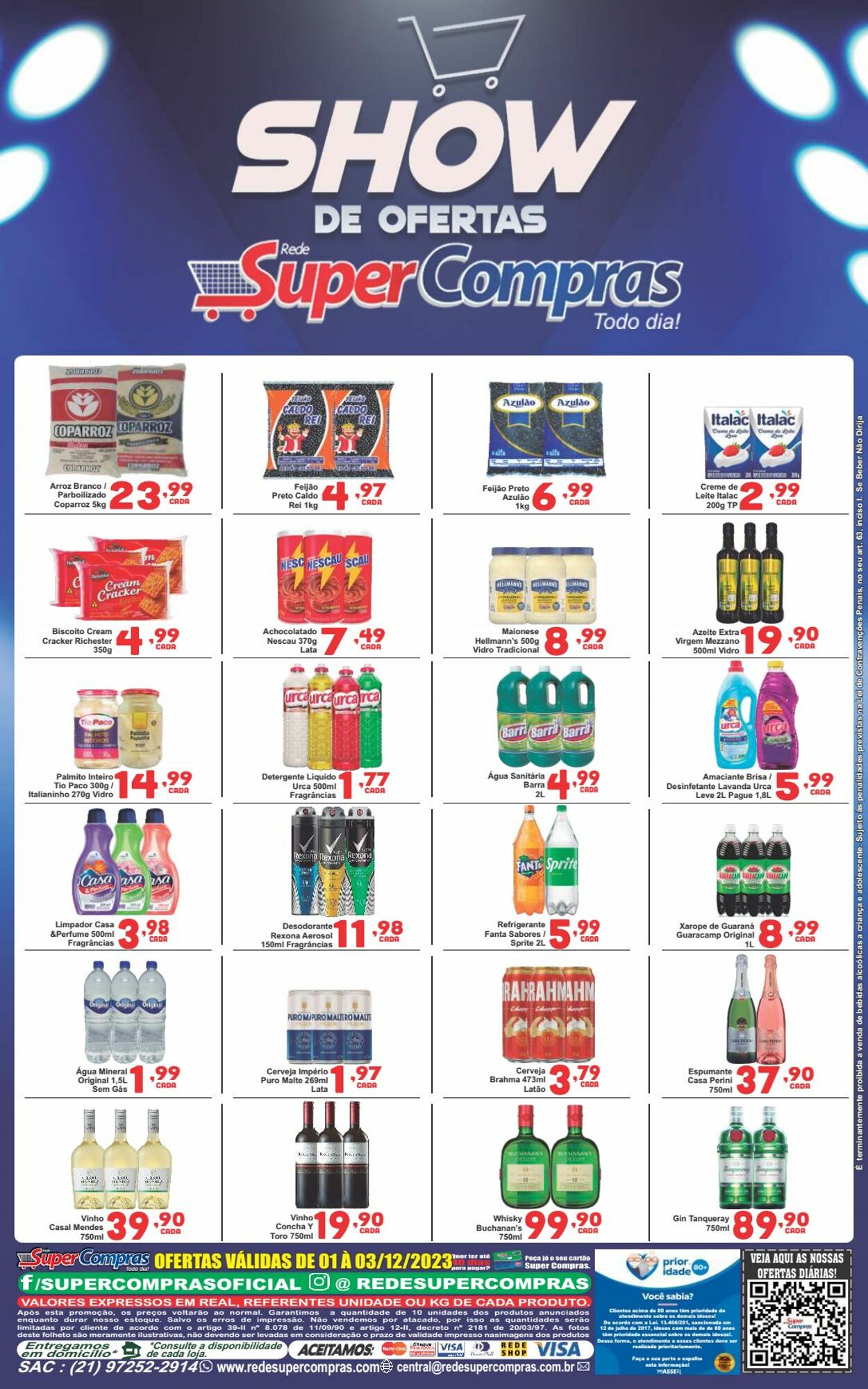 Folheto Super Compras 01.12.2023 - 01.12.2023