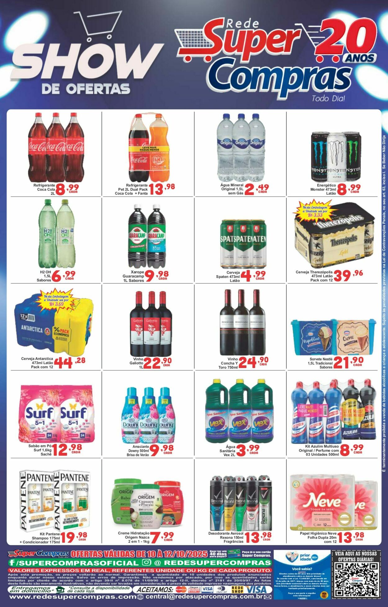 Folheto Super Compras 10.10.2025 - 24.10.2025