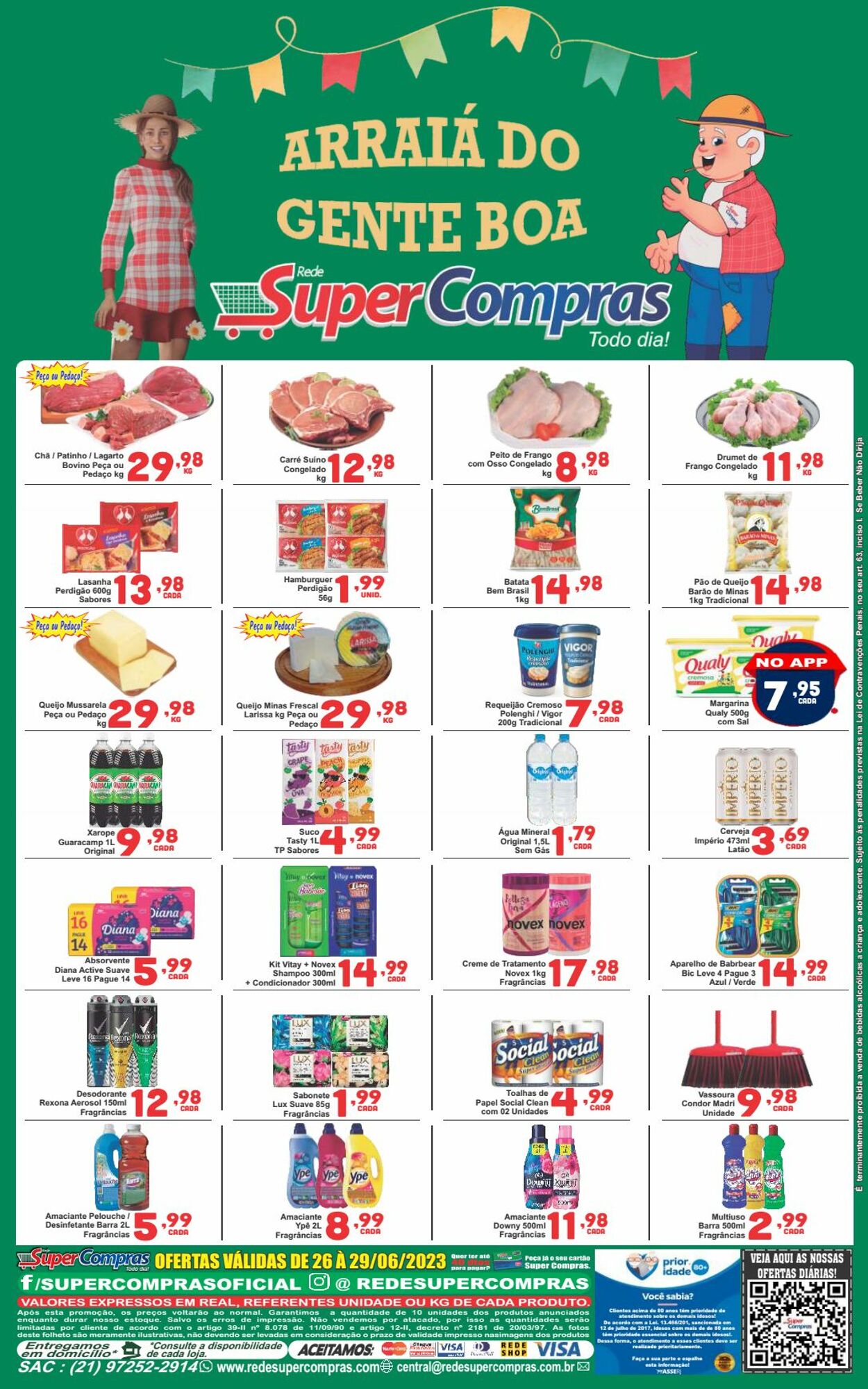 Folheto Super Compras 26.06.2023 - 29.06.2023