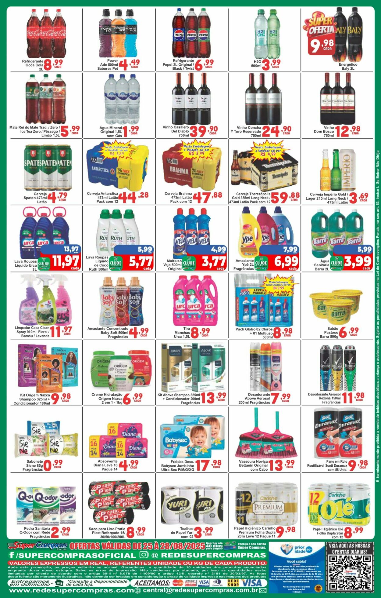 Folheto Super Compras 25.08.2025 - 01.09.2025