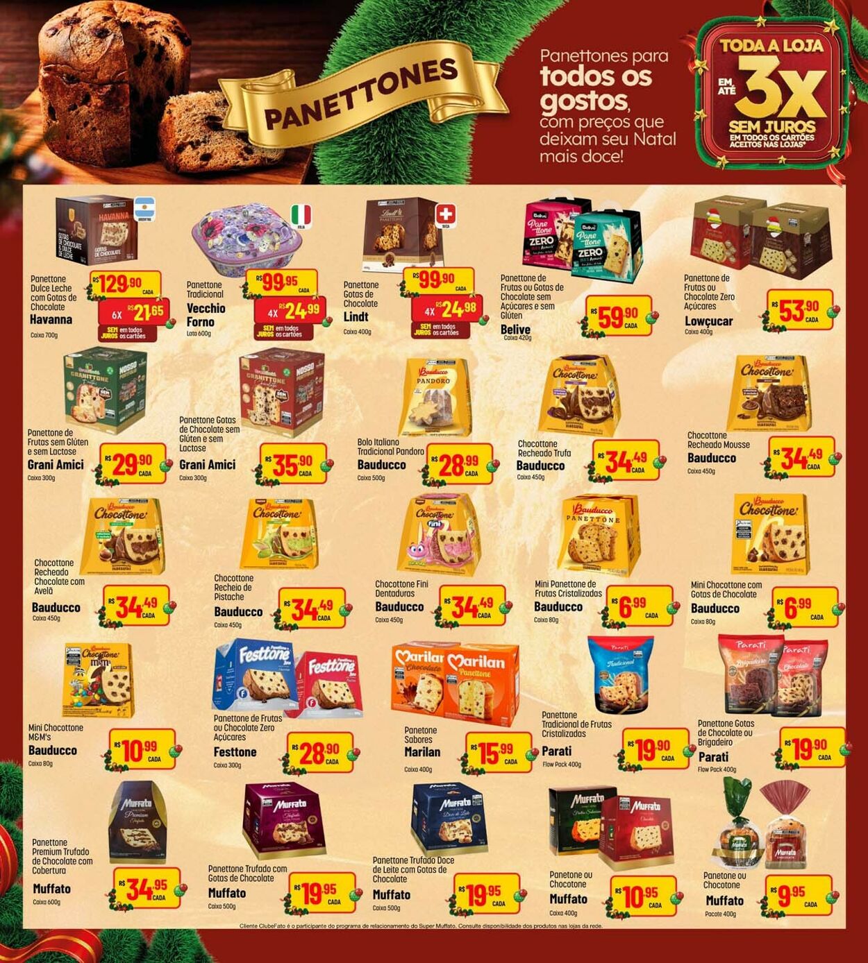 Folheto Super Muffato 15.12.2025 - 29.12.2025