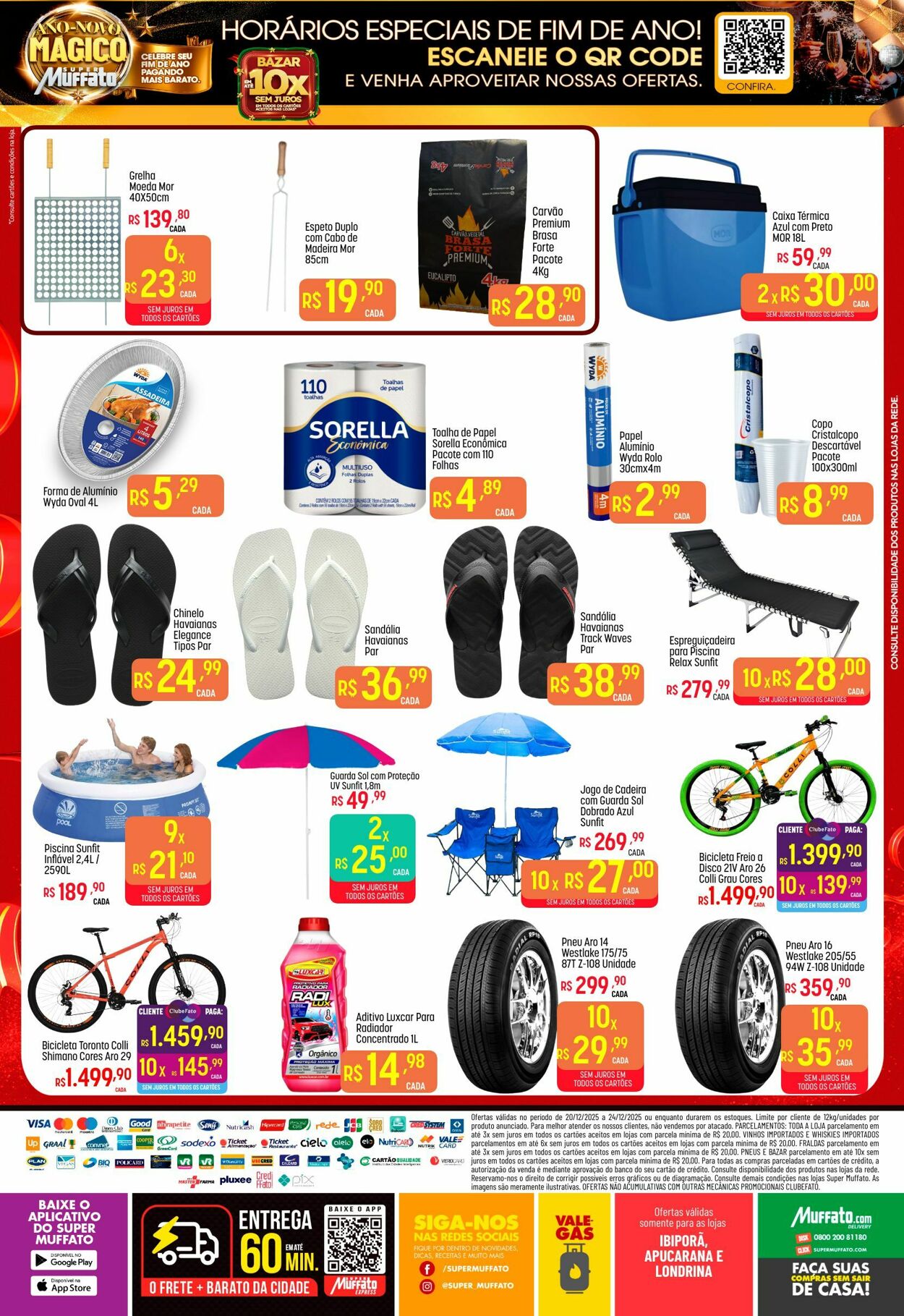 Folheto Super Muffato 22.12.2025 - 05.01.2026