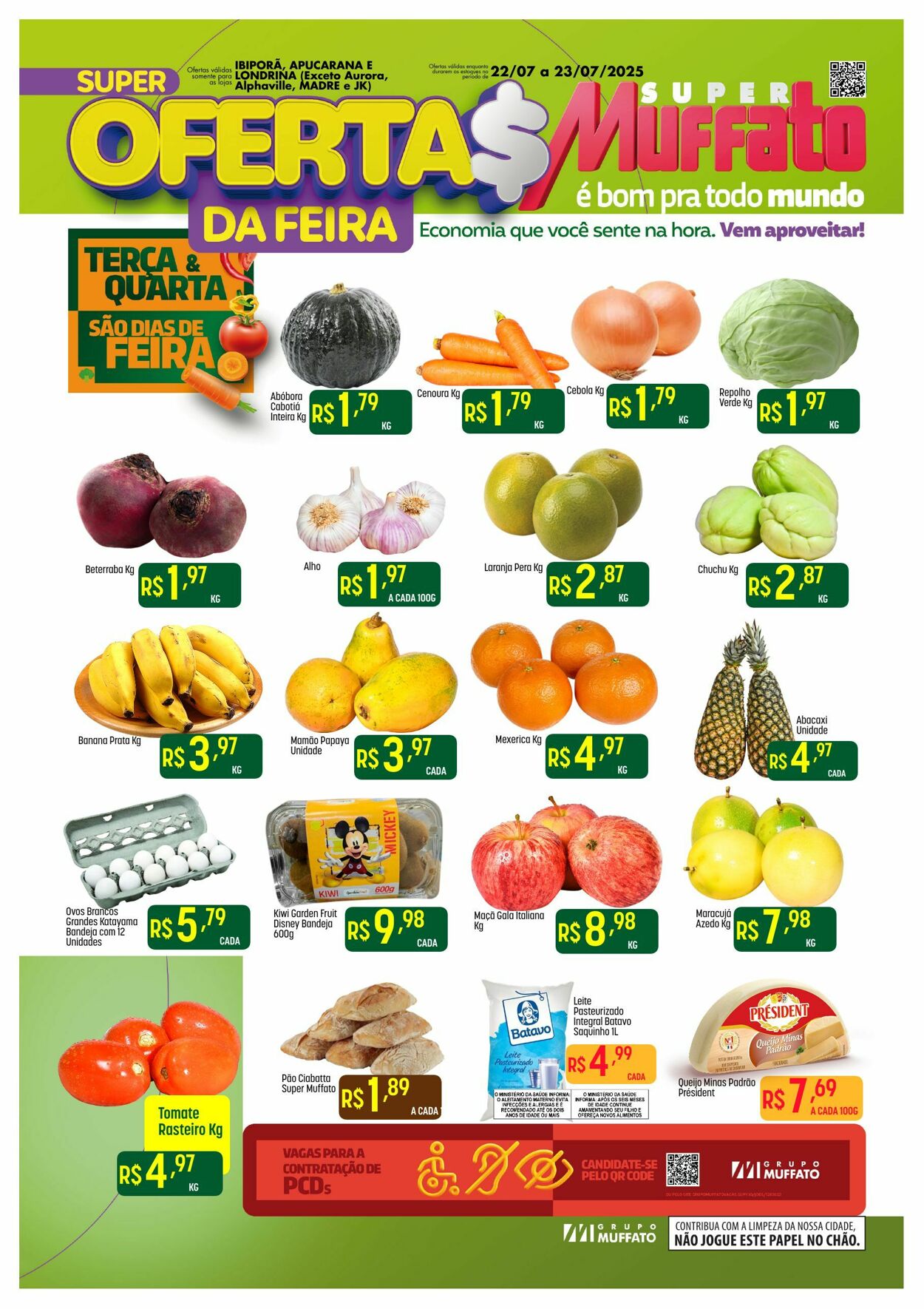 Folheto Super Muffato 23.07.2025 - 06.08.2025