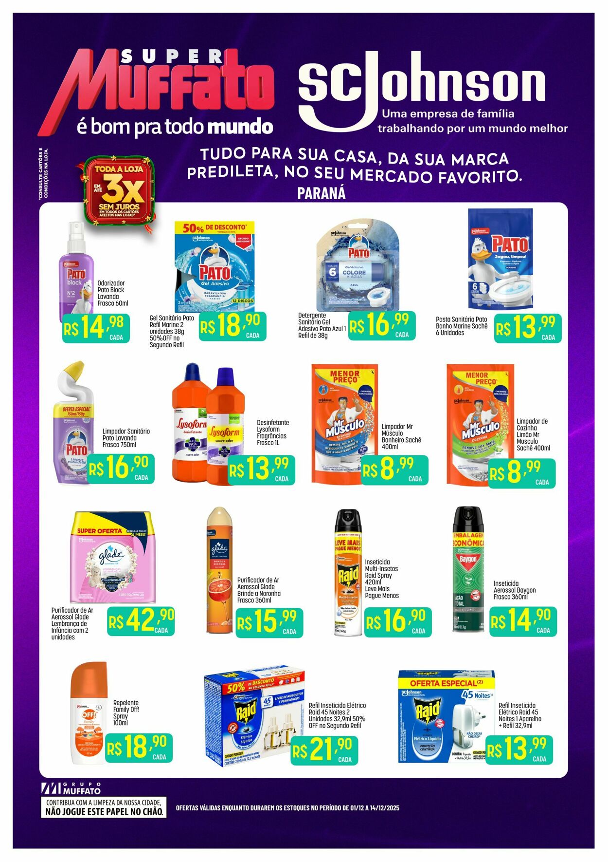 Folheto Super Muffato 16.12.2025 - 06.01.2026