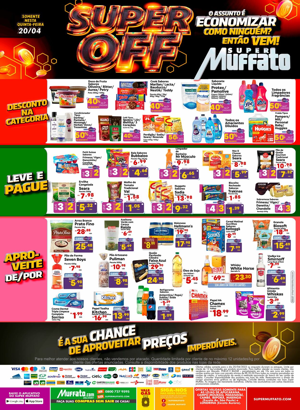 Folheto Super Muffato 20.04.2023 - 20.04.2023