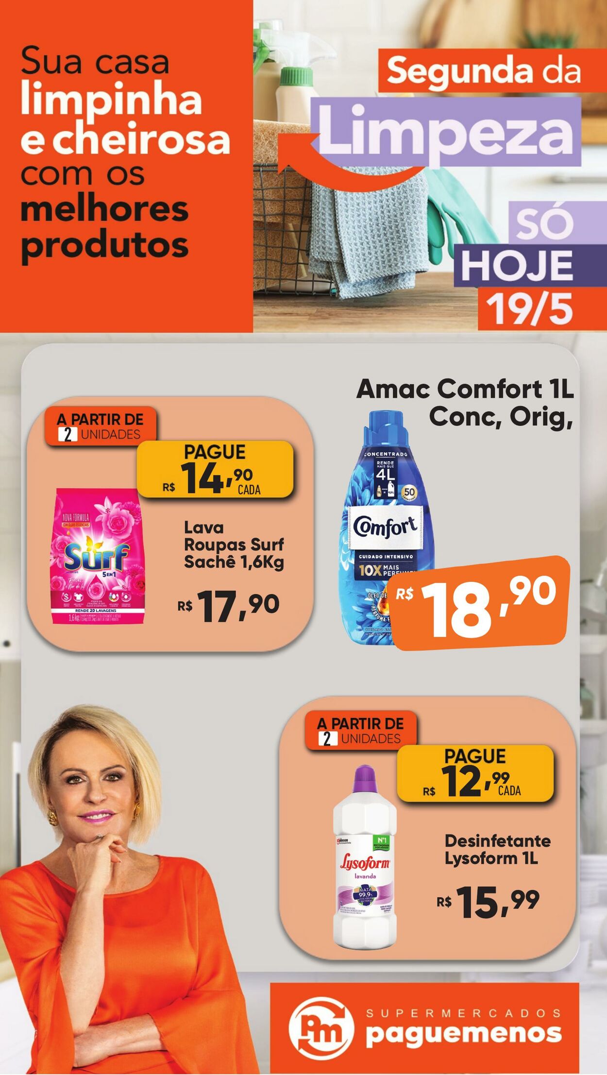 Folheto Super Pague Menos 19.05.2025 - 03.06.2025