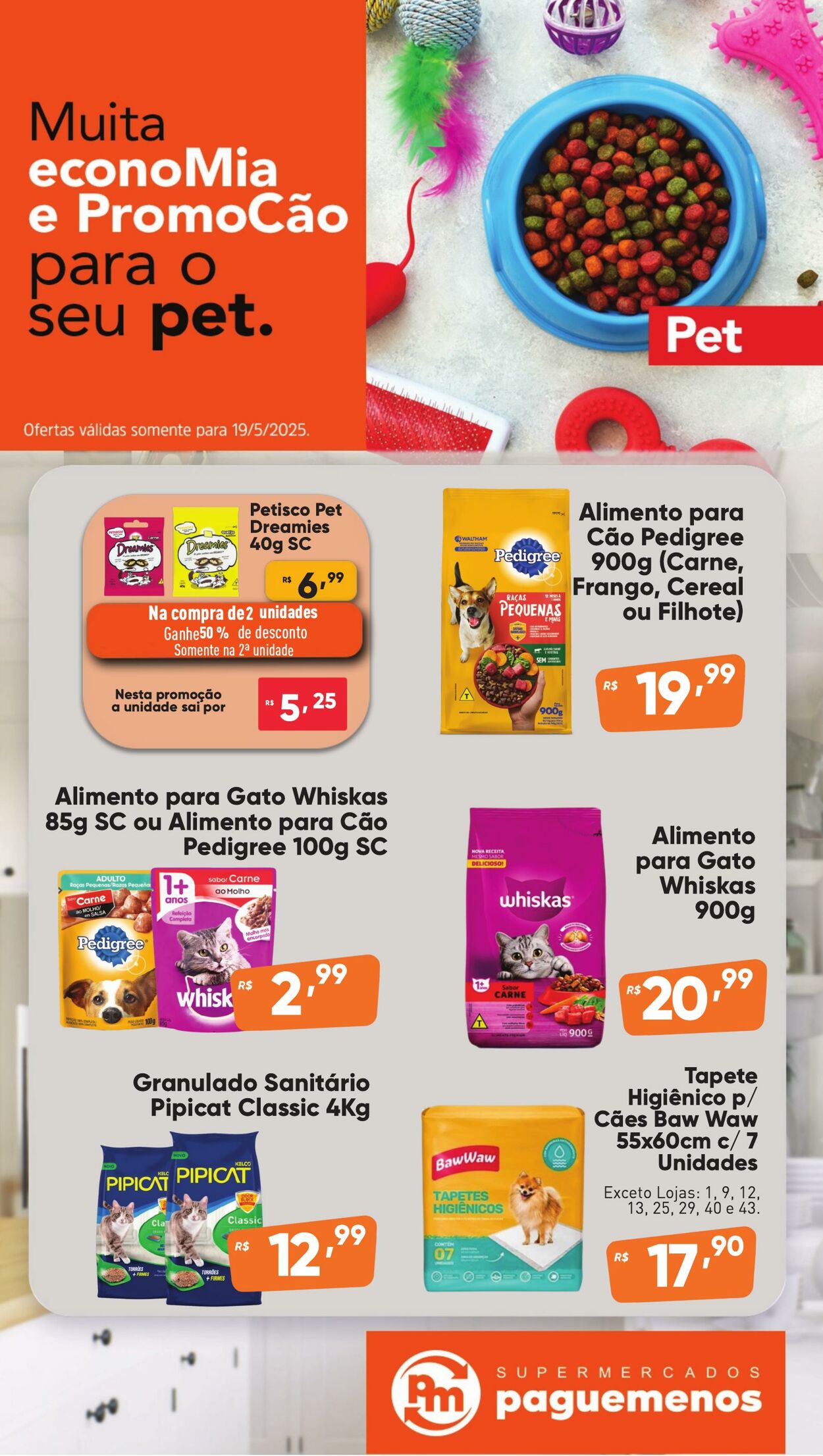 Folheto Super Pague Menos 19.05.2025 - 03.06.2025