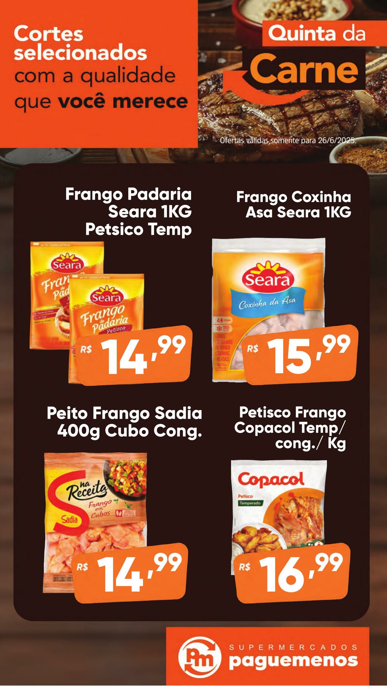Folheto Super Pague Menos 26.06.2025 - 06.07.2025