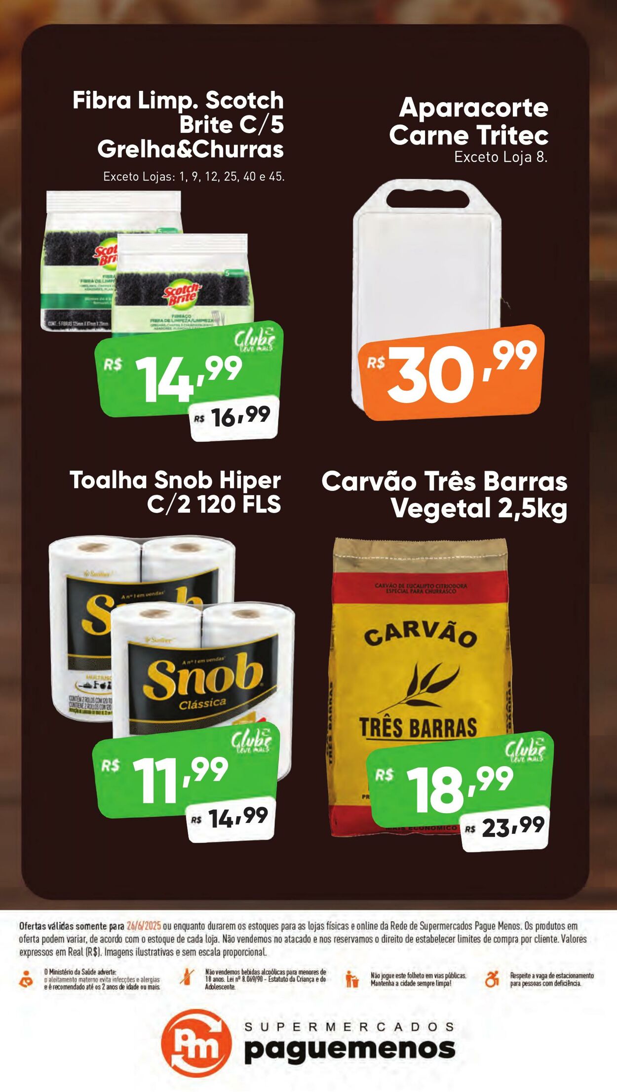 Folheto Super Pague Menos 26.06.2025 - 06.07.2025