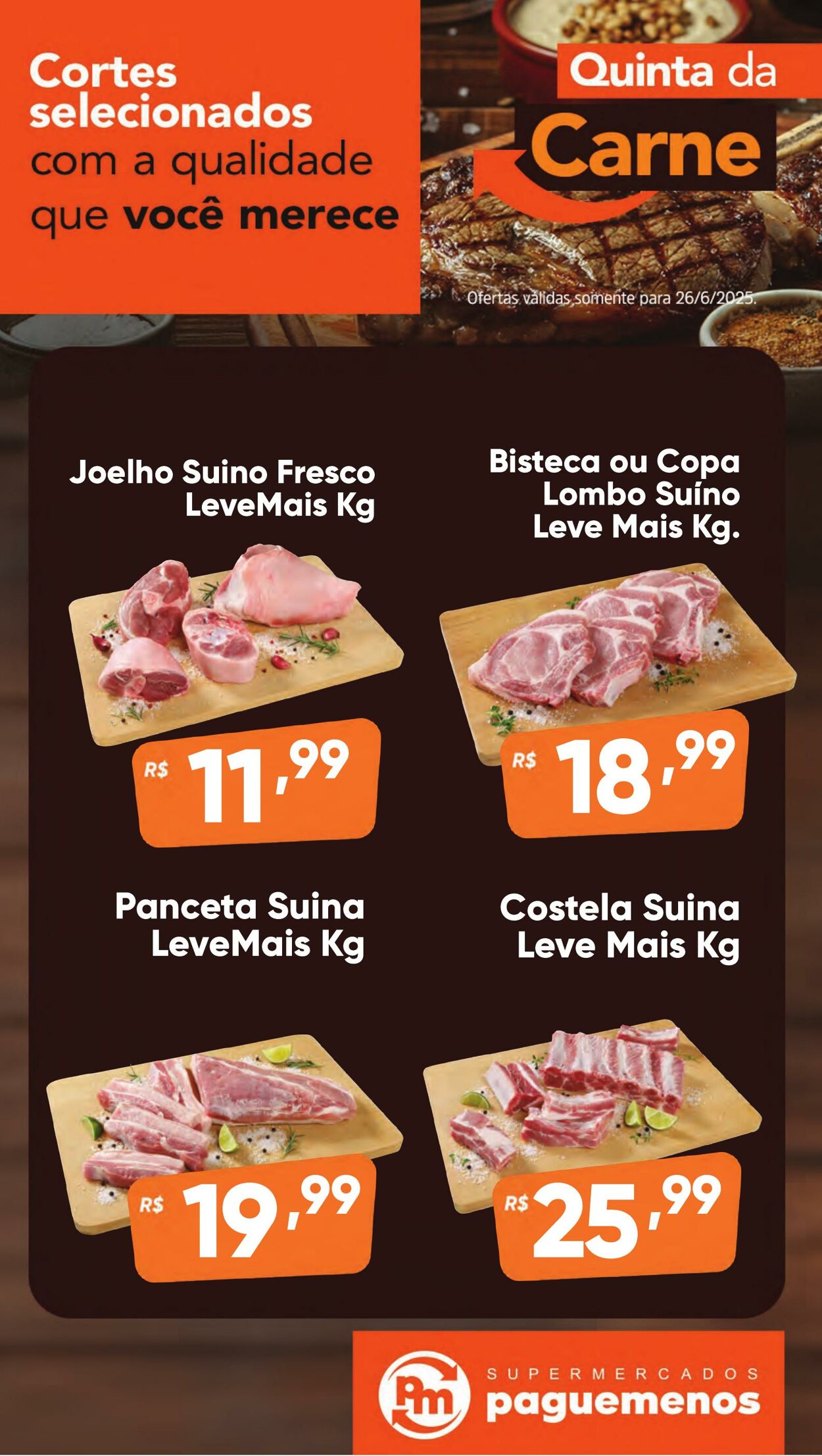 Folheto Super Pague Menos 26.06.2025 - 06.07.2025