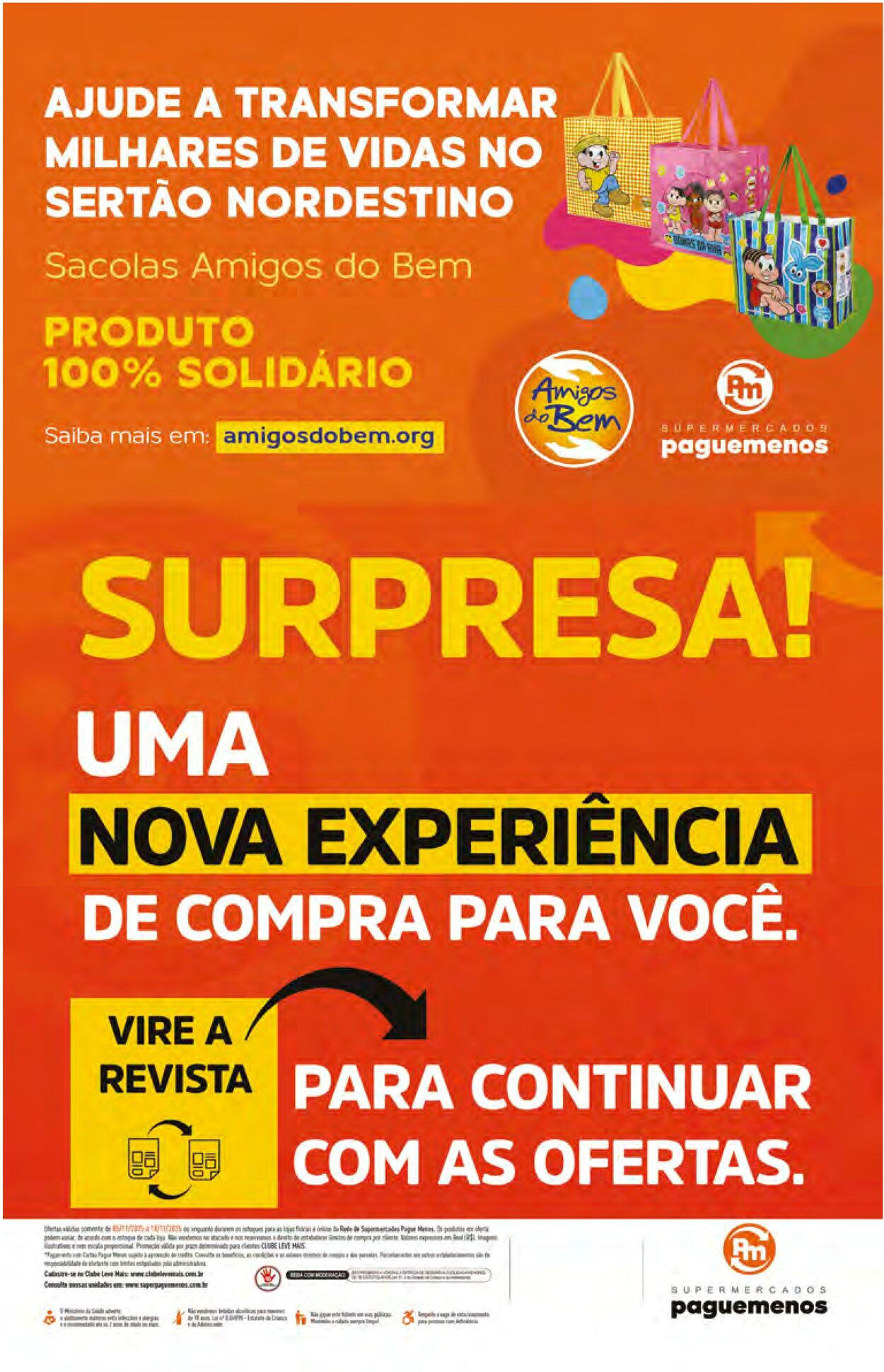 Folheto Super Pague Menos 07.11.2025 - 26.11.2025