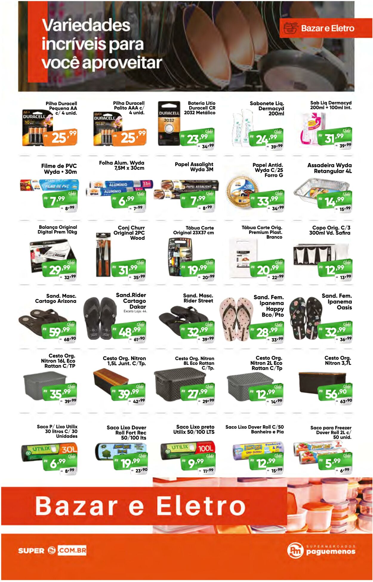 Folheto Super Pague Menos 07.11.2025 - 26.11.2025