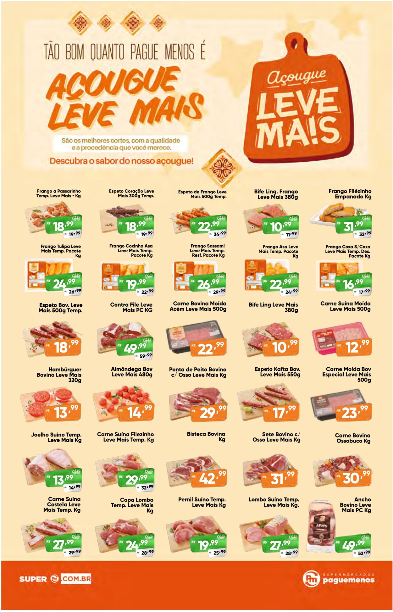 Folheto Super Pague Menos 07.11.2025 - 26.11.2025