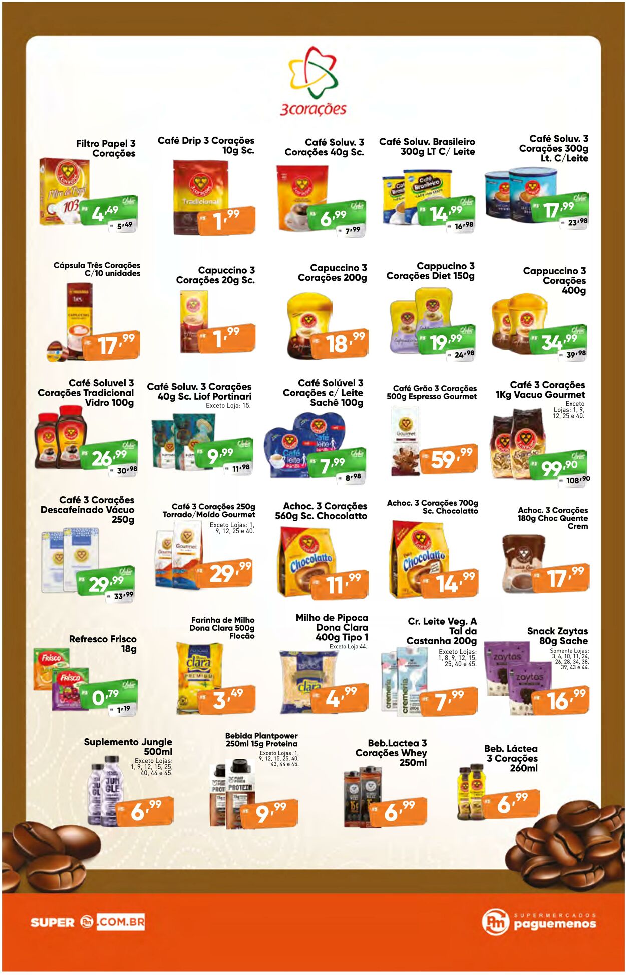 Folheto Super Pague Menos 07.11.2025 - 26.11.2025