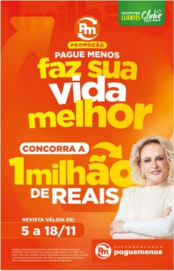 Folheto Super Pague Menos 07.11.2025 - 26.11.2025