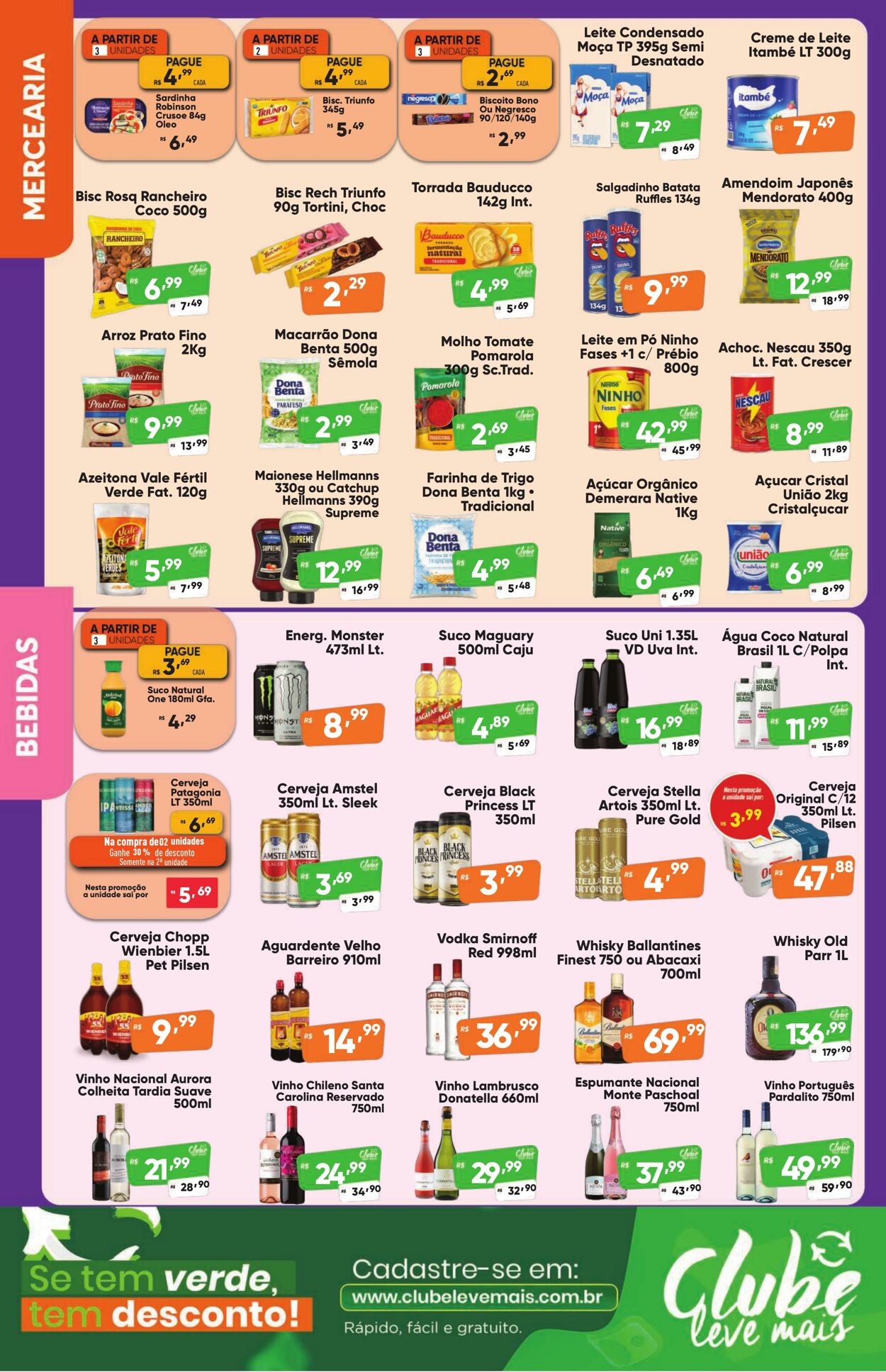 Folheto Super Pague Menos 22.08.2025 - 01.09.2025