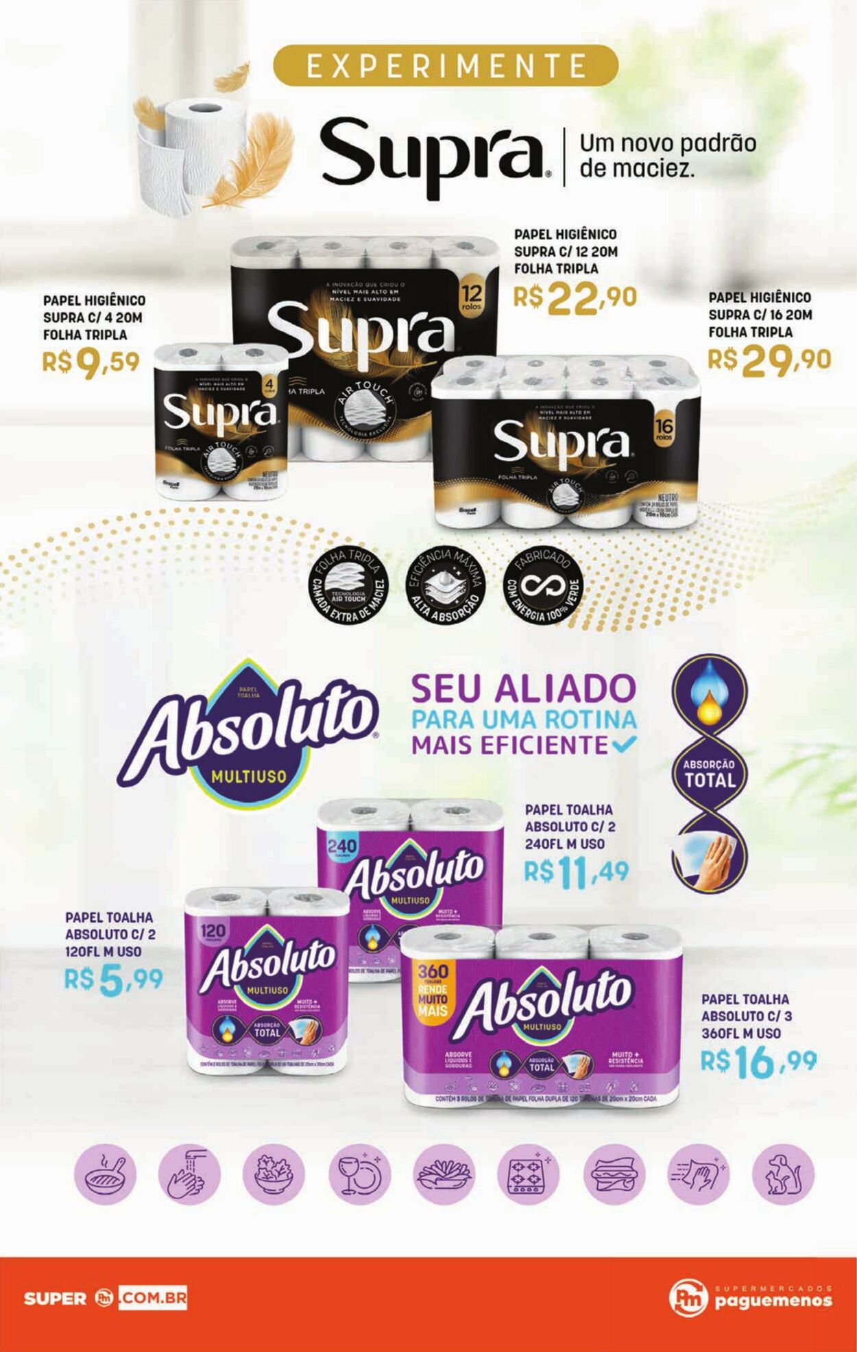 Folheto Super Pague Menos 11.12.2024 - 26.12.2024