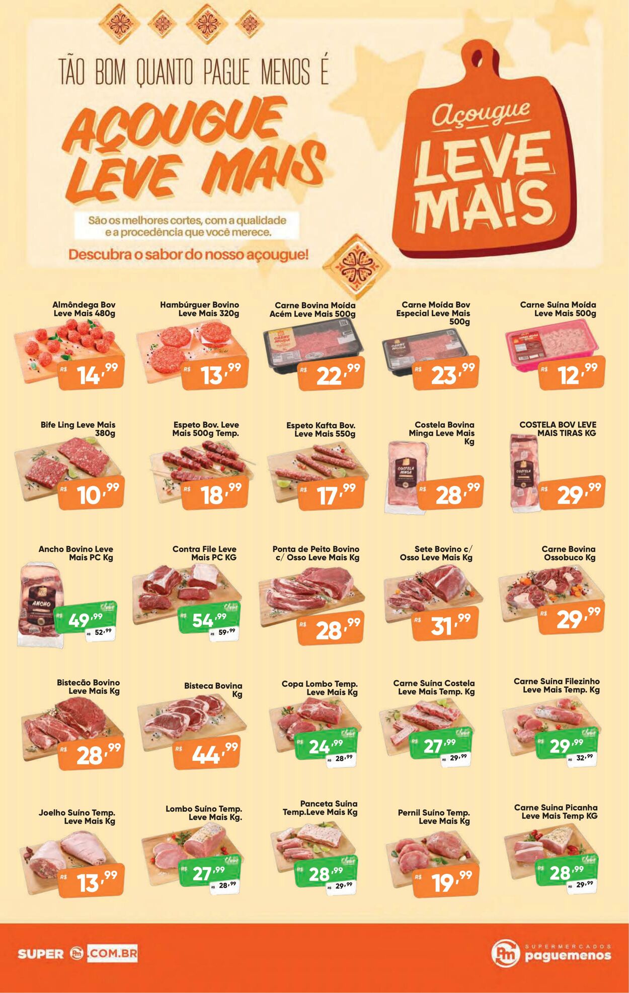 Folheto Super Pague Menos 09.12.2025 - 23.12.2025