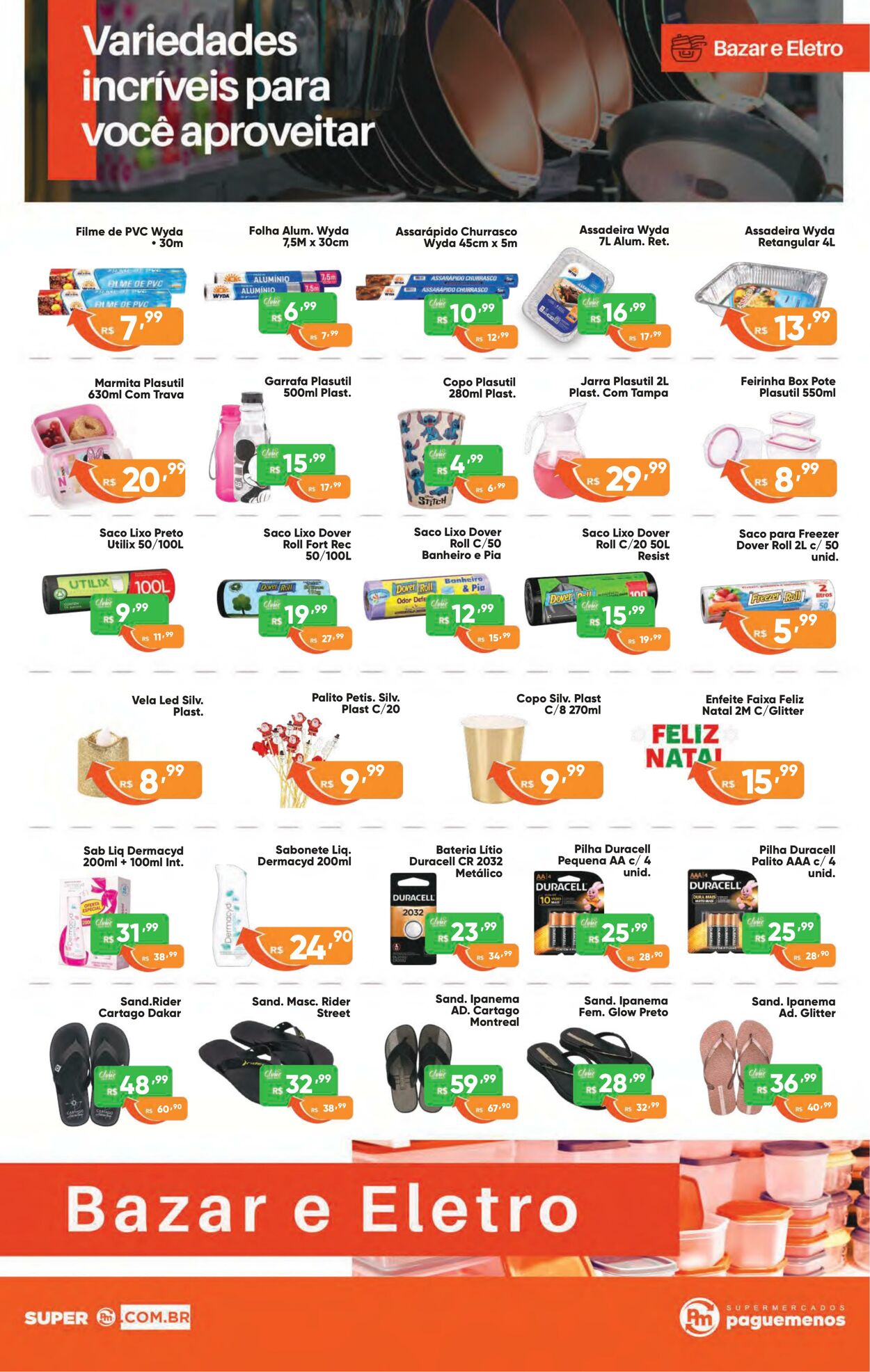Folheto Super Pague Menos 09.12.2025 - 23.12.2025