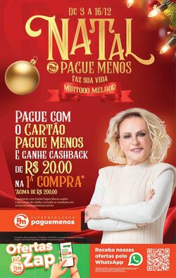 Folheto Super Pague Menos 09.12.2025 - 23.12.2025