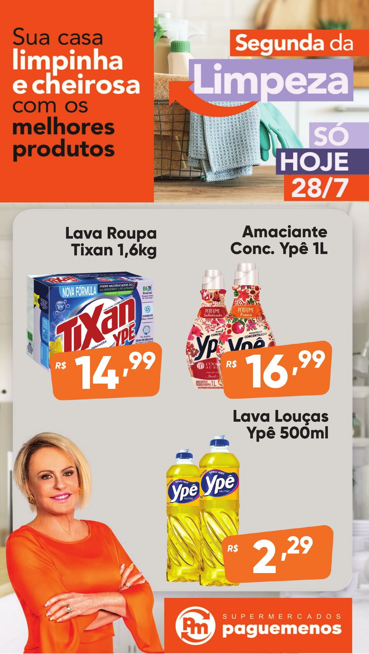 Folheto Super Pague Menos 28.07.2025 - 04.08.2025