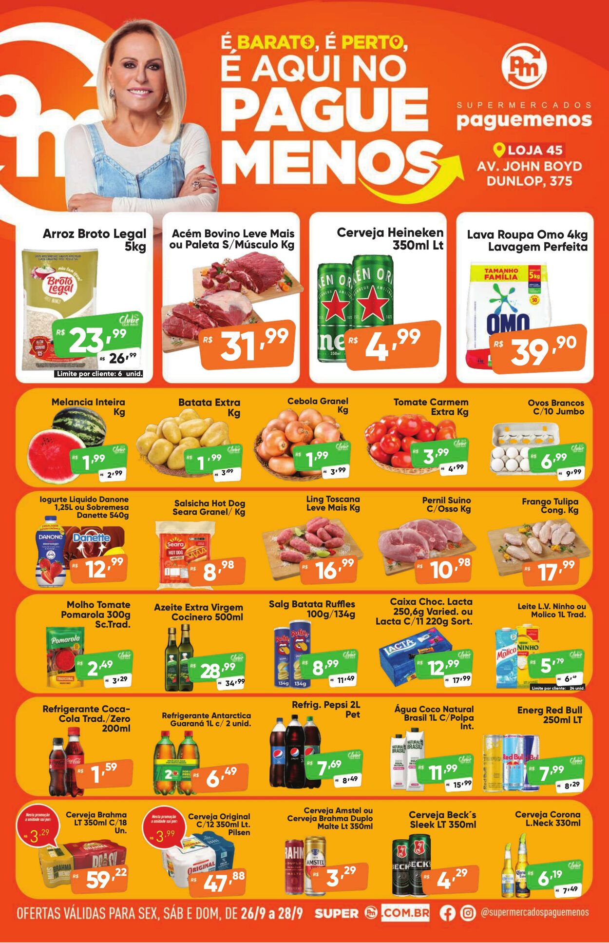Folheto Super Pague Menos 27.09.2025 - 06.10.2025