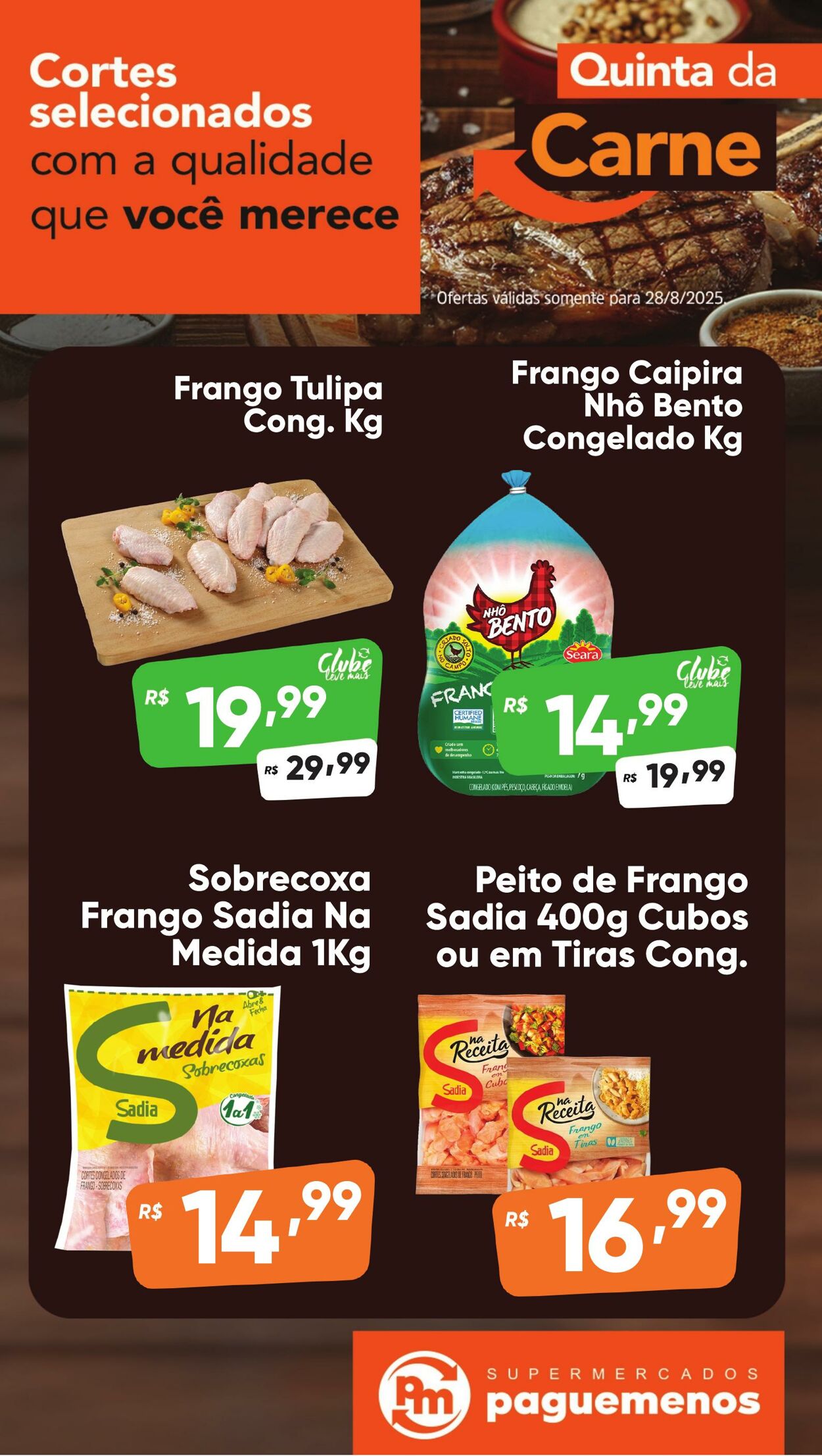 Folheto Super Pague Menos 28.08.2025 - 04.09.2025
