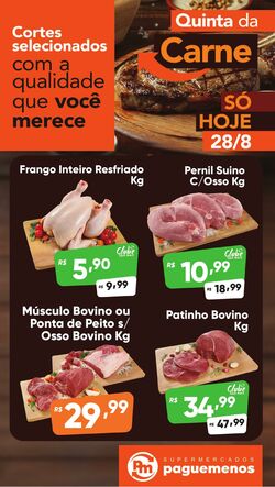 Folheto Super Pague Menos 28.08.2025 - 04.09.2025