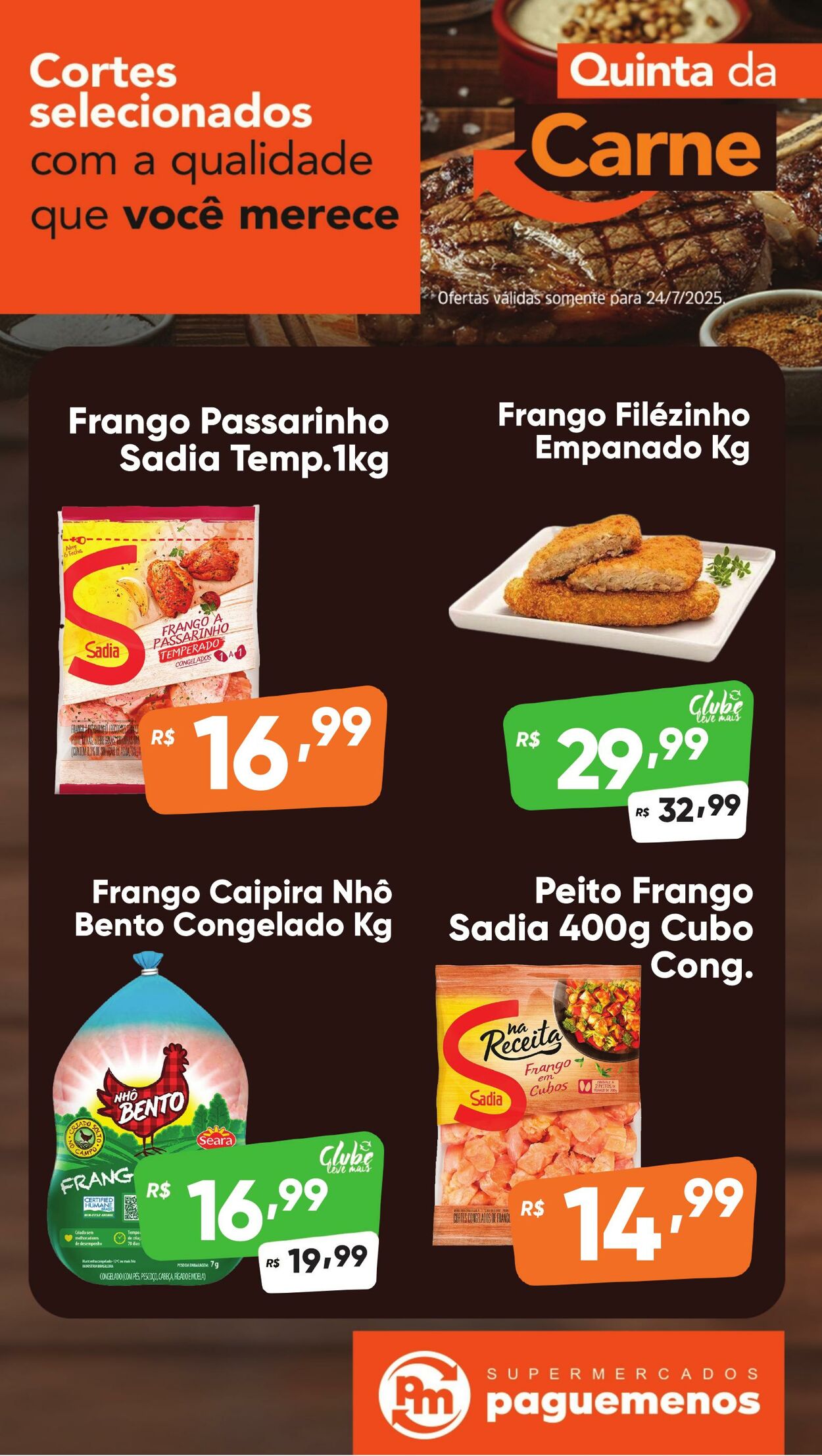 Folheto Super Pague Menos 24.07.2025 - 08.08.2025