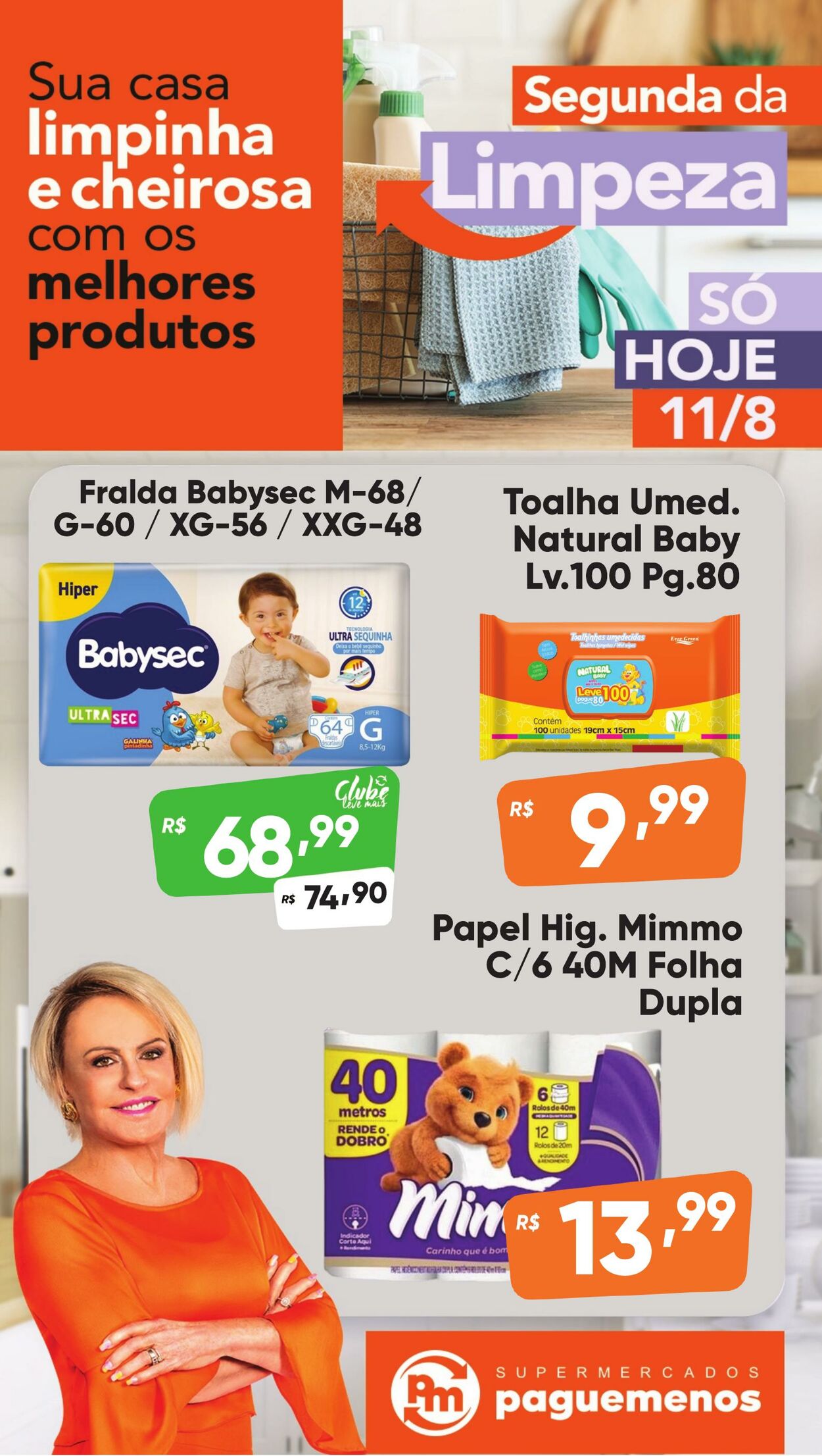 Folheto Super Pague Menos 11.08.2025 - 25.08.2025