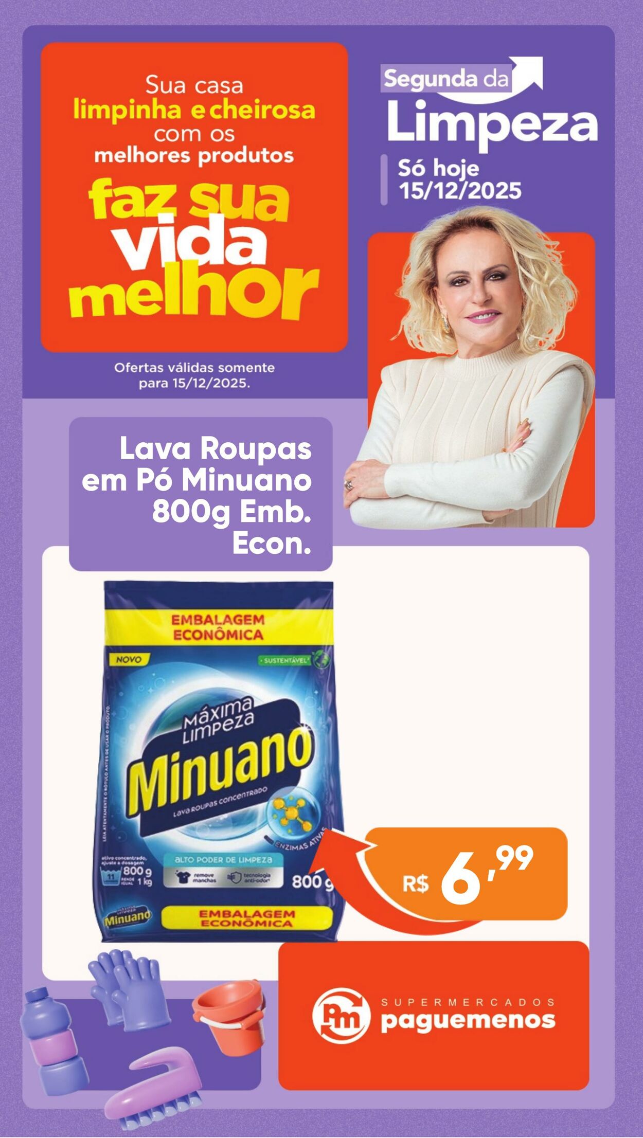 Folheto Super Pague Menos 15.12.2025 - 29.12.2025