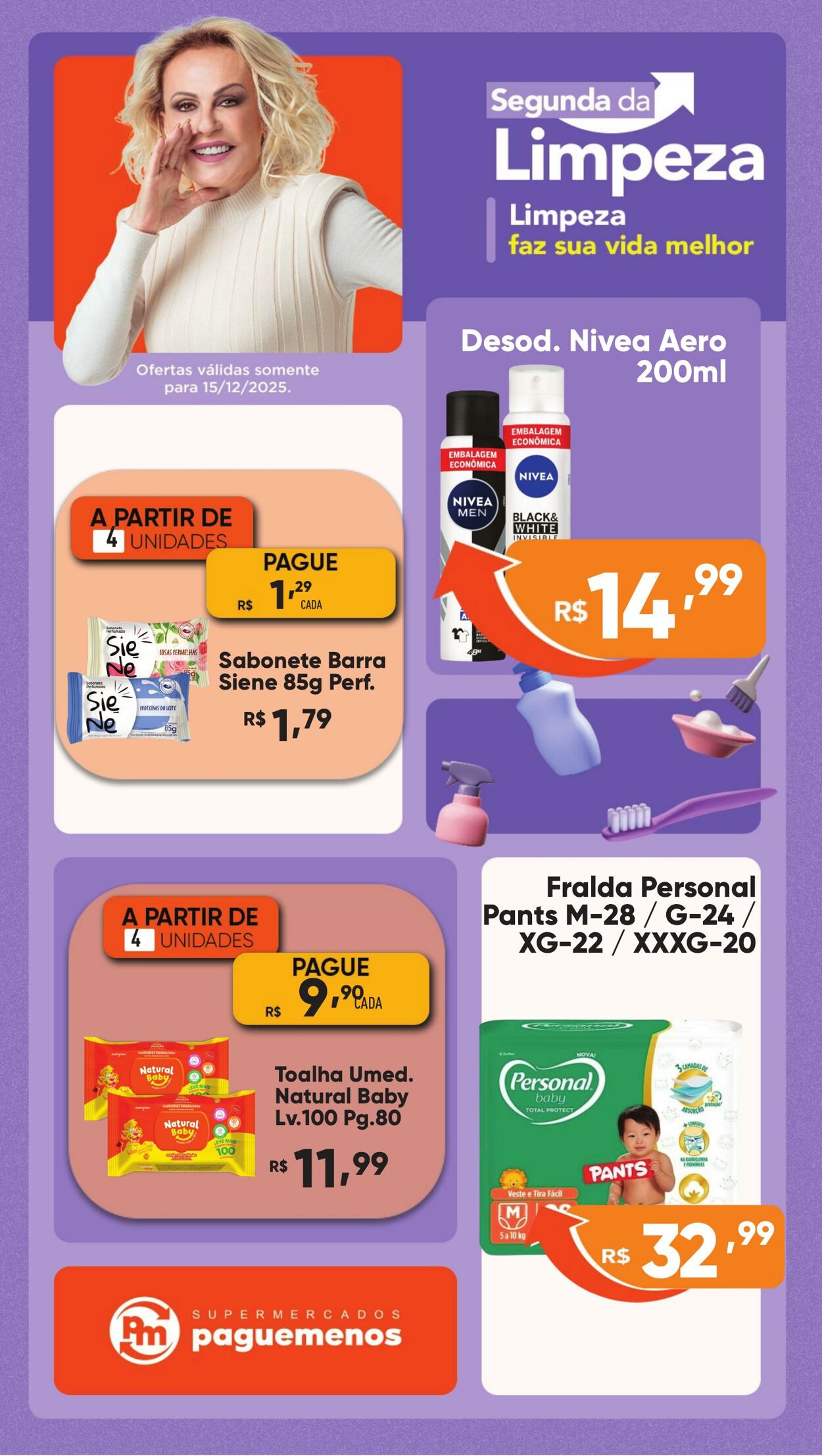 Folheto Super Pague Menos 15.12.2025 - 29.12.2025