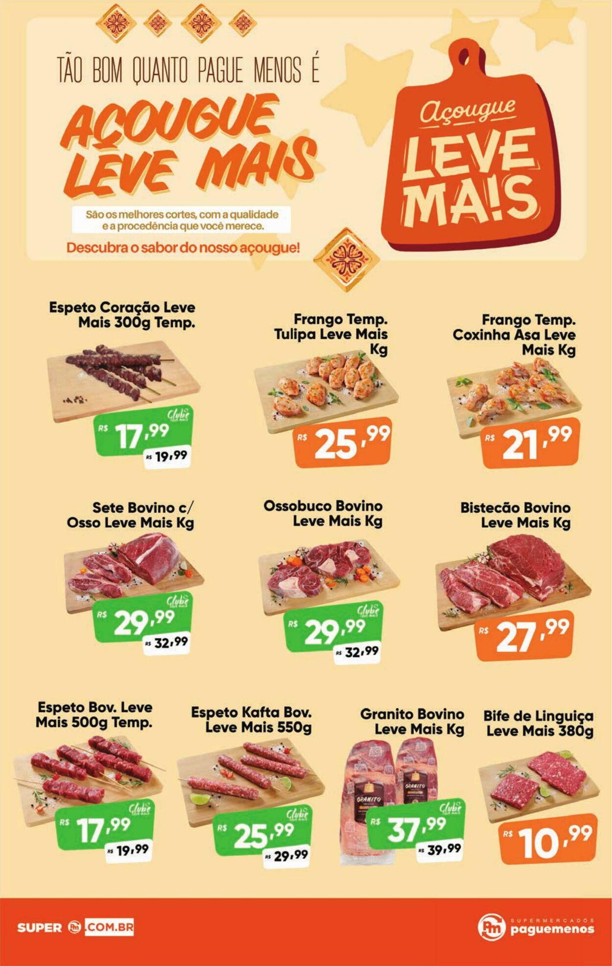 Folheto Super Pague Menos 05.08.2025 - 20.08.2025