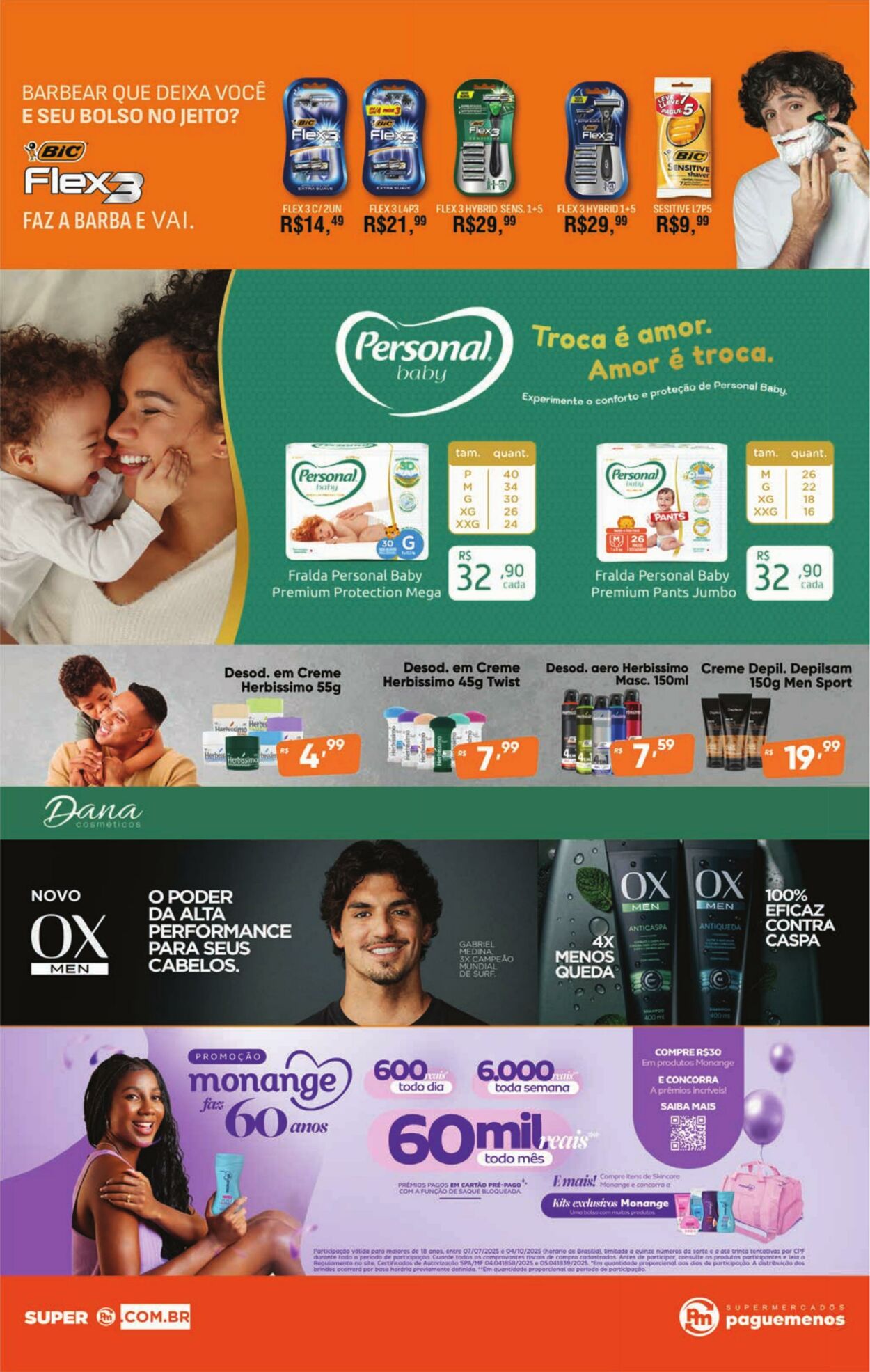 Folheto Super Pague Menos 05.08.2025 - 20.08.2025