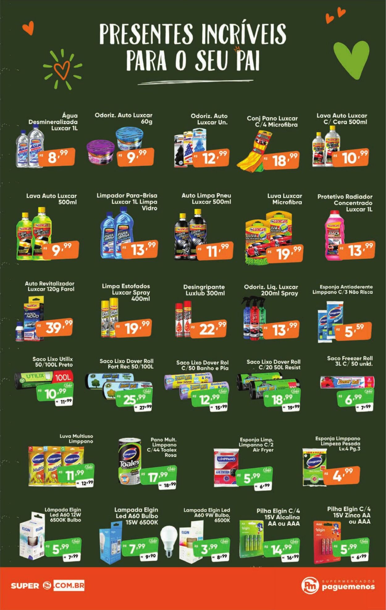 Folheto Super Pague Menos 05.08.2025 - 20.08.2025