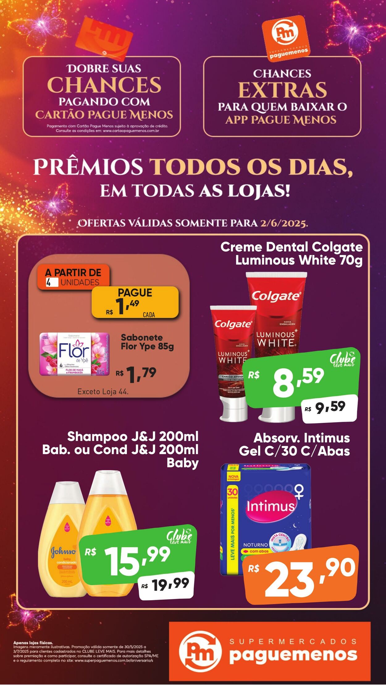 Folheto Super Pague Menos 02.06.2025 - 16.06.2025