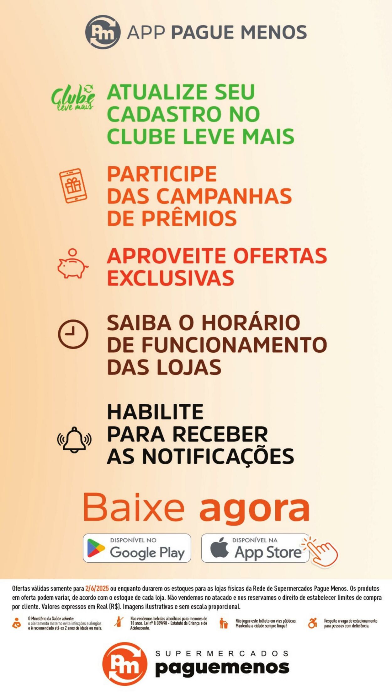 Folheto Super Pague Menos 02.06.2025 - 16.06.2025
