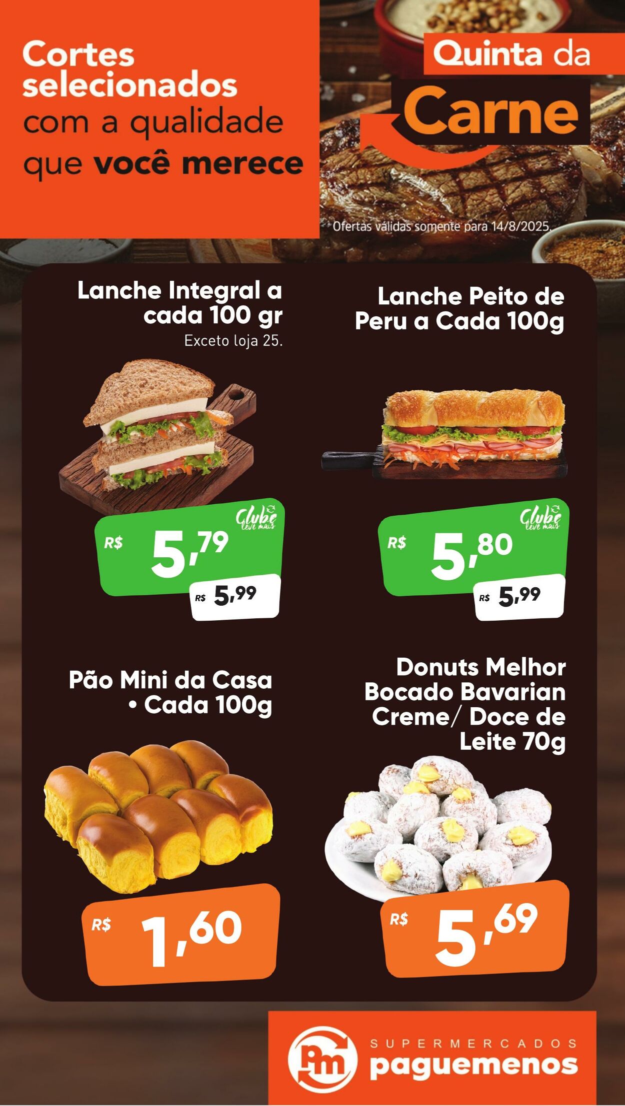 Folheto Super Pague Menos 14.08.2025 - 28.08.2025