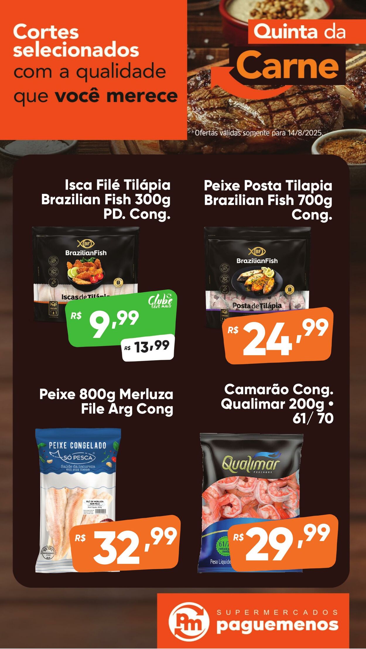 Folheto Super Pague Menos 14.08.2025 - 28.08.2025