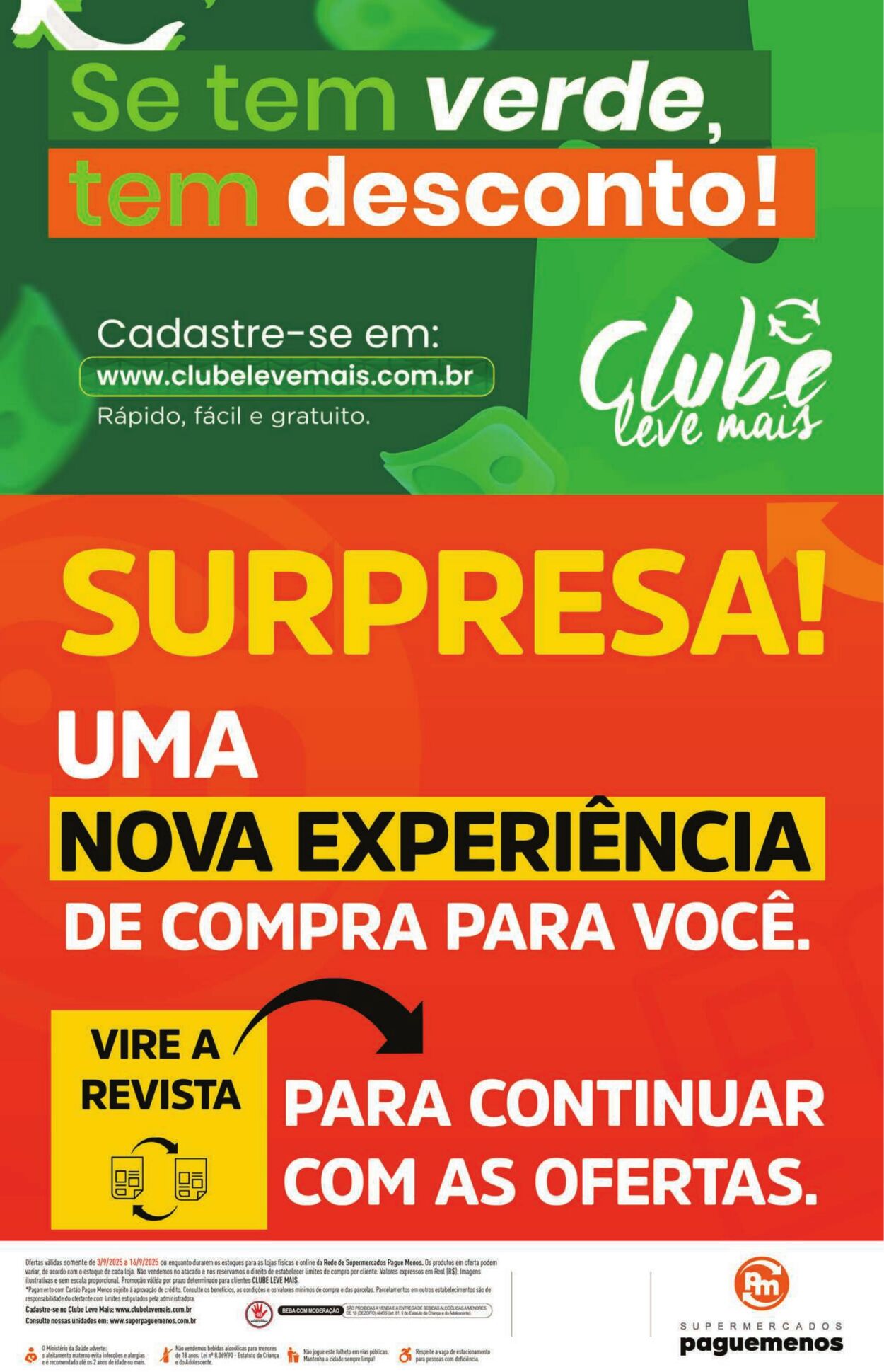 Folheto Super Pague Menos 03.09.2025 - 17.09.2025