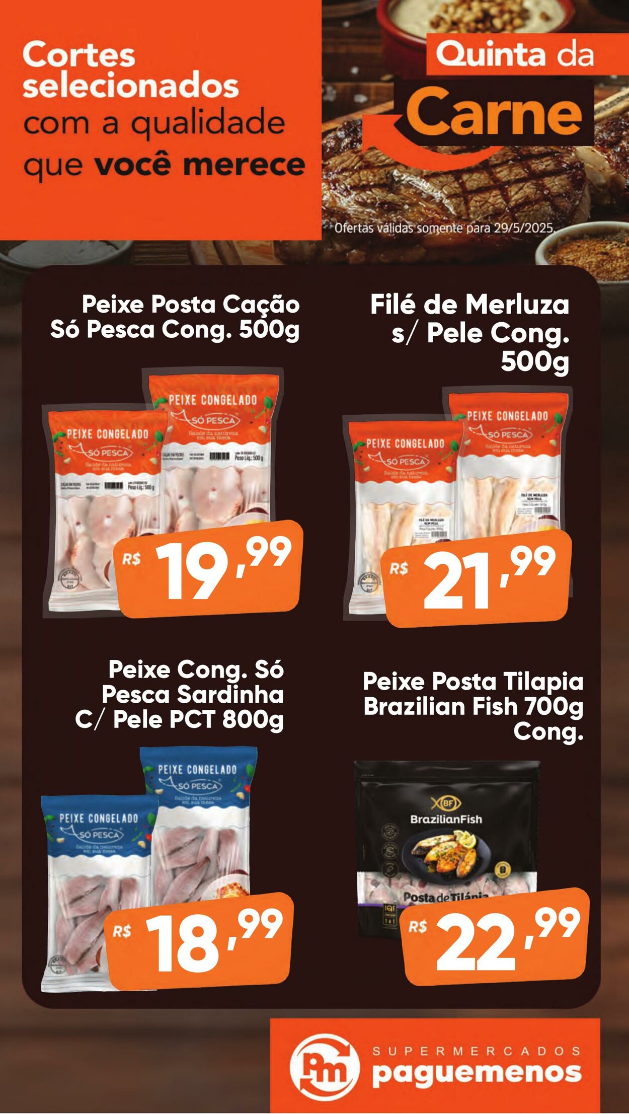 Folheto Super Pague Menos 29.05.2025 - 05.06.2025