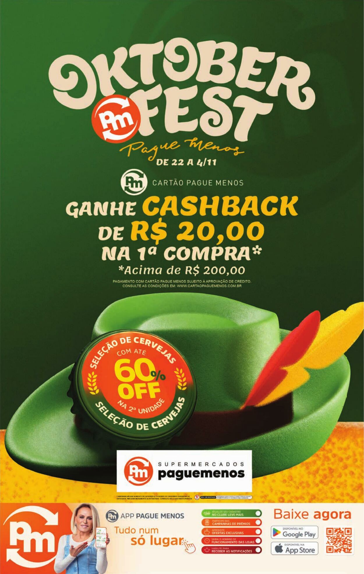 Folheto Super Pague Menos 27.10.2025 - 04.11.2025