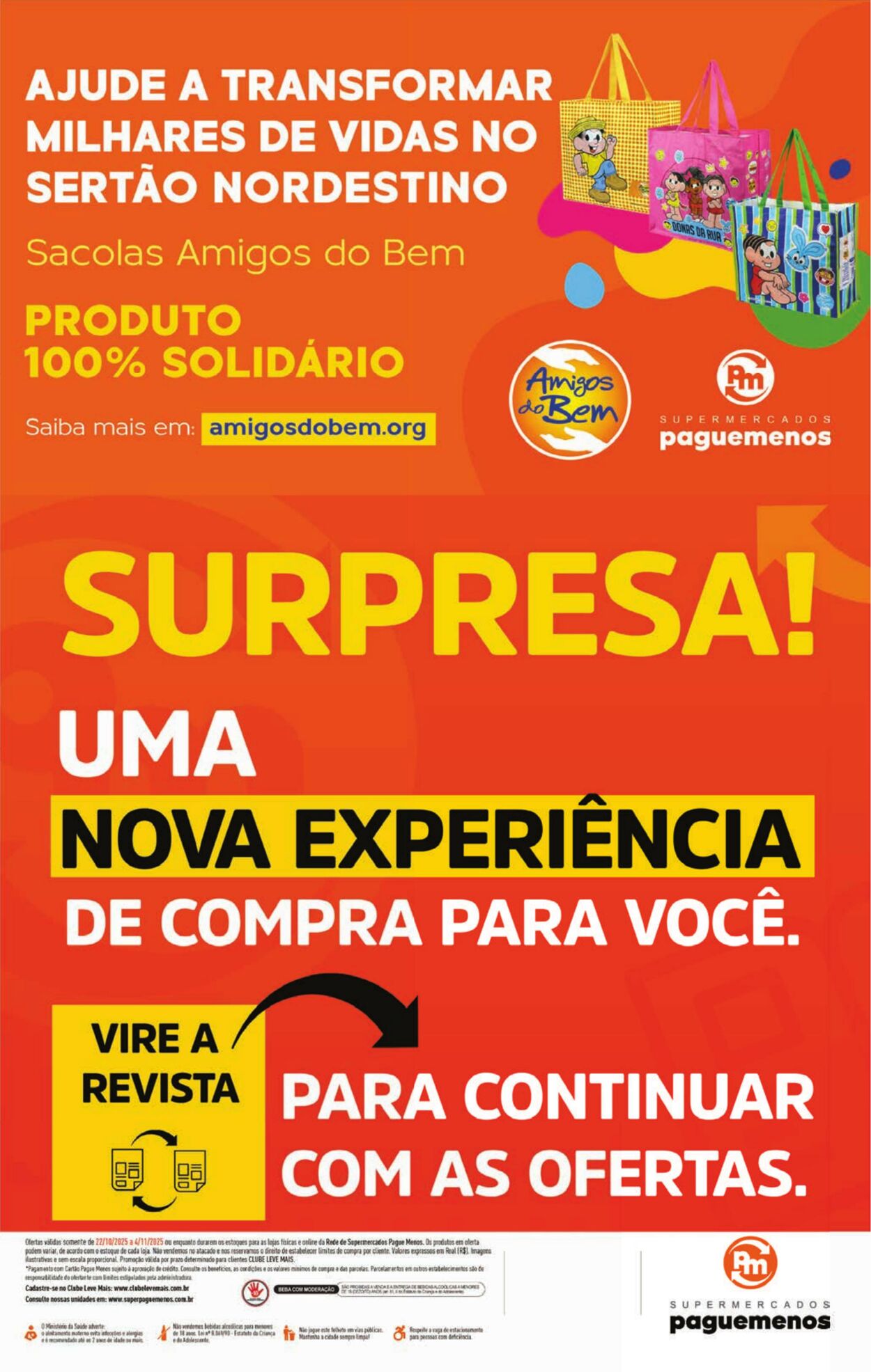 Folheto Super Pague Menos 27.10.2025 - 04.11.2025