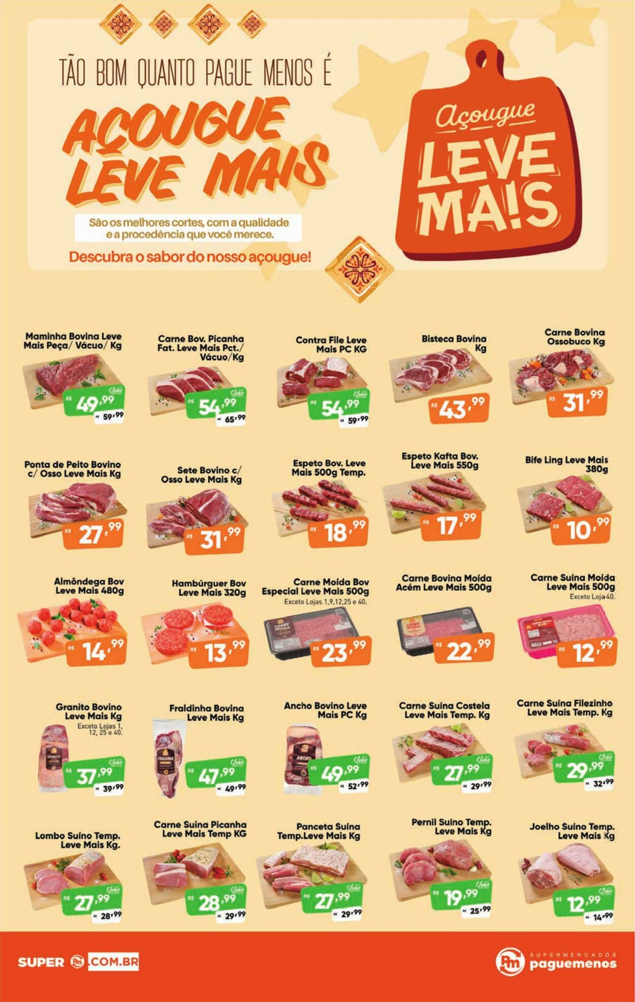 Folheto Super Pague Menos 27.10.2025 - 04.11.2025