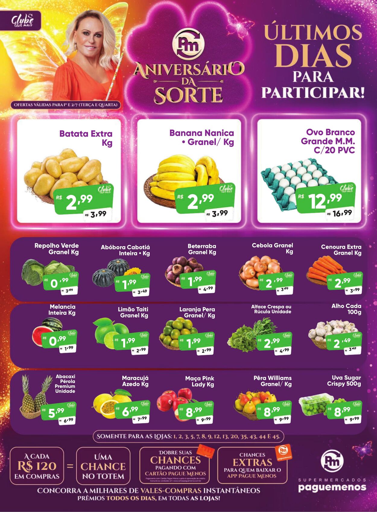 Folheto Super Pague Menos 01.07.2025 - 15.07.2025