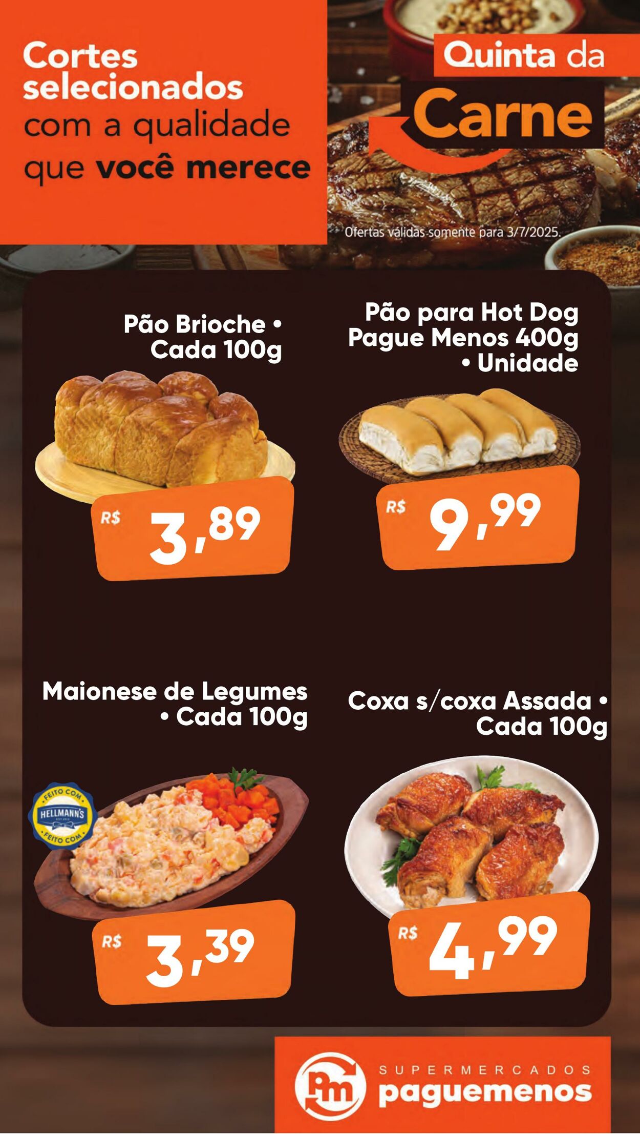 Folheto Super Pague Menos 03.07.2025 - 17.07.2025