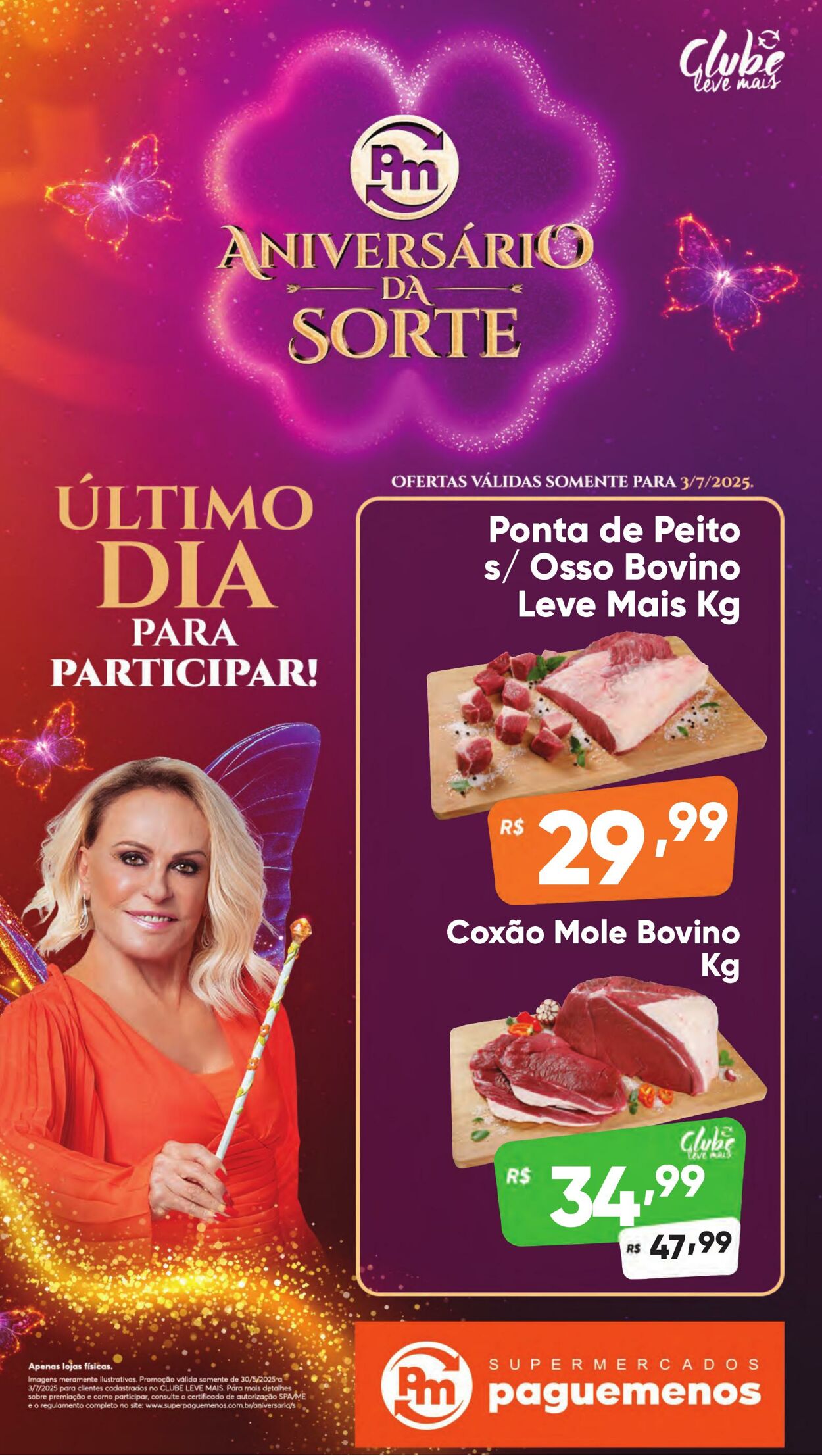 Folheto Super Pague Menos 03.07.2025 - 17.07.2025